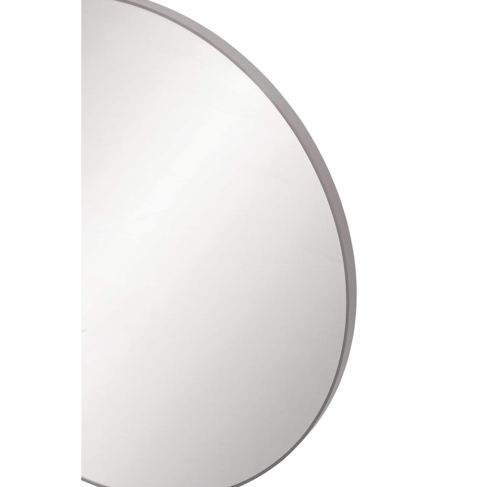 36&#x22; Oversized Contemporary Wood Wall Mirror
