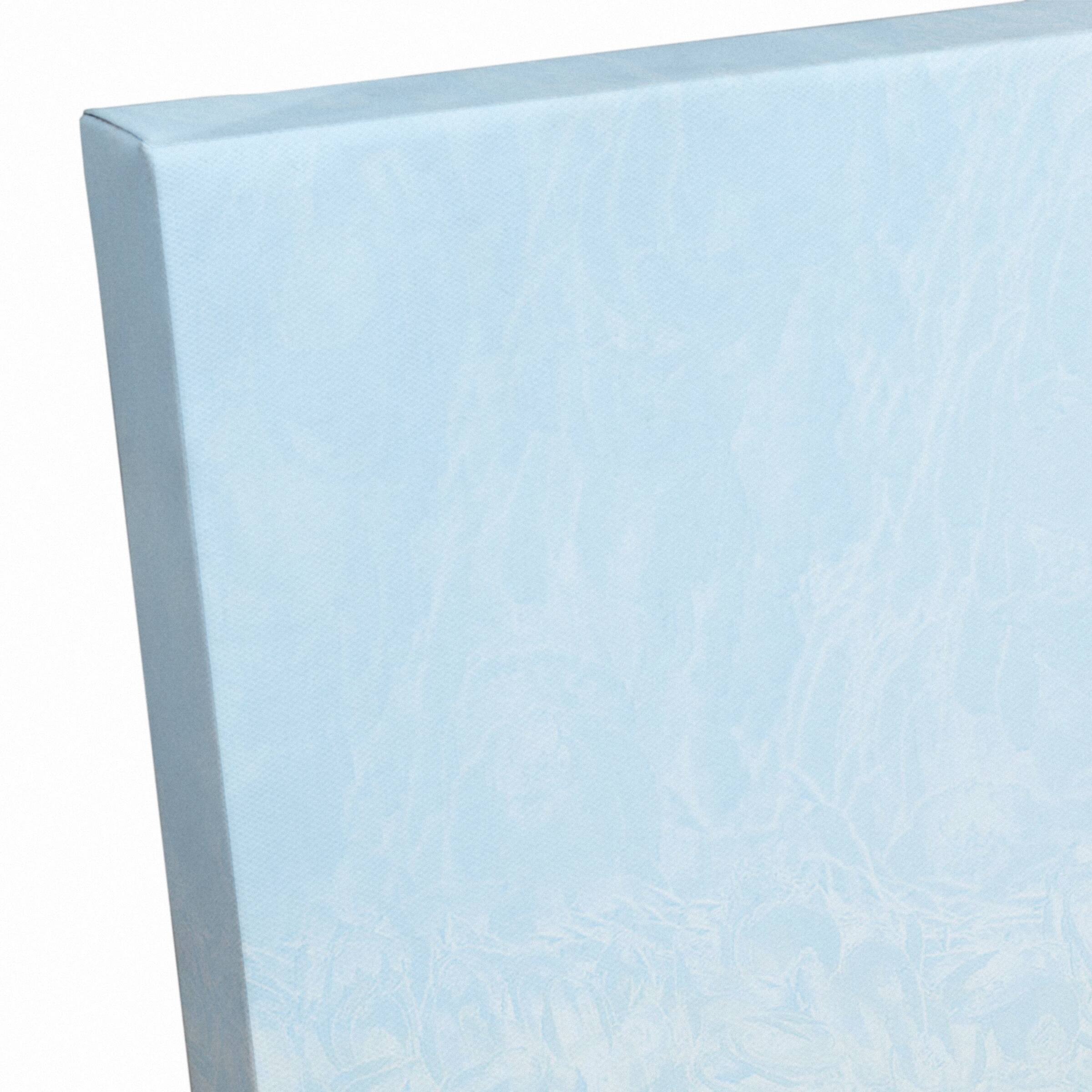 Palm In The Wind 24" x 24" Canvas Wall Art