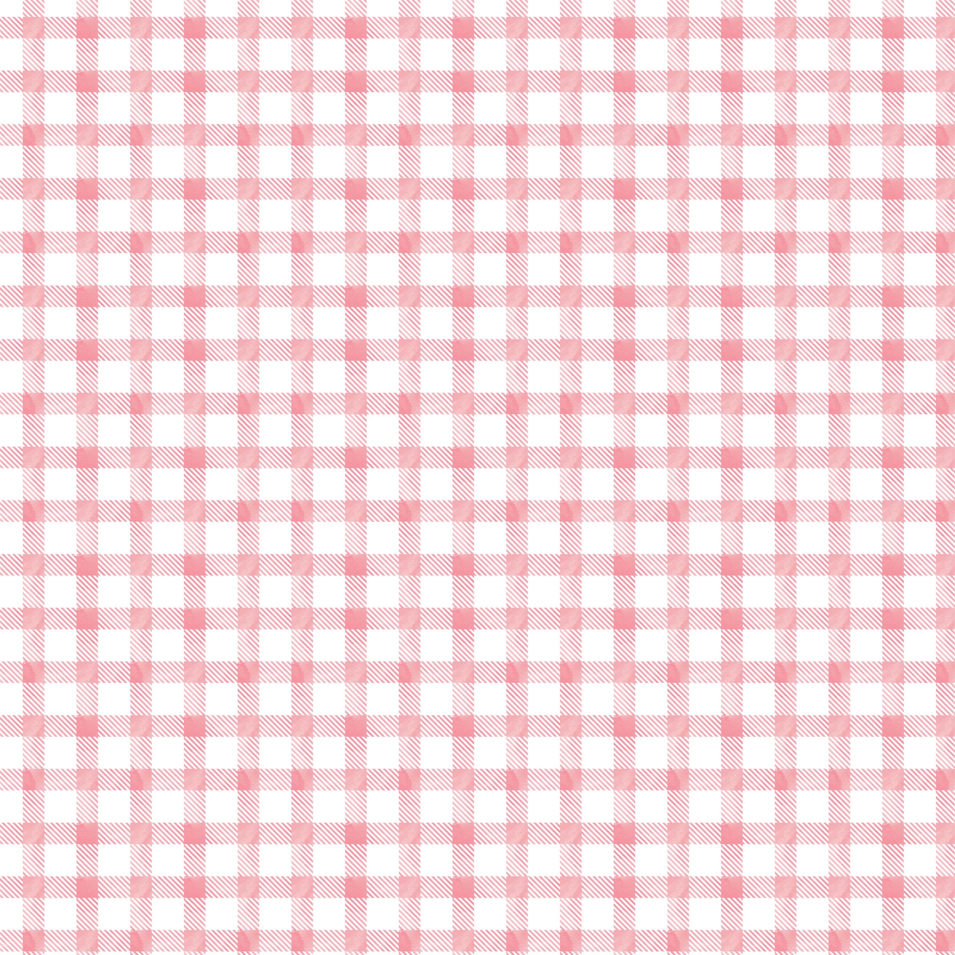 Soft Gingham Print Craft Fabric