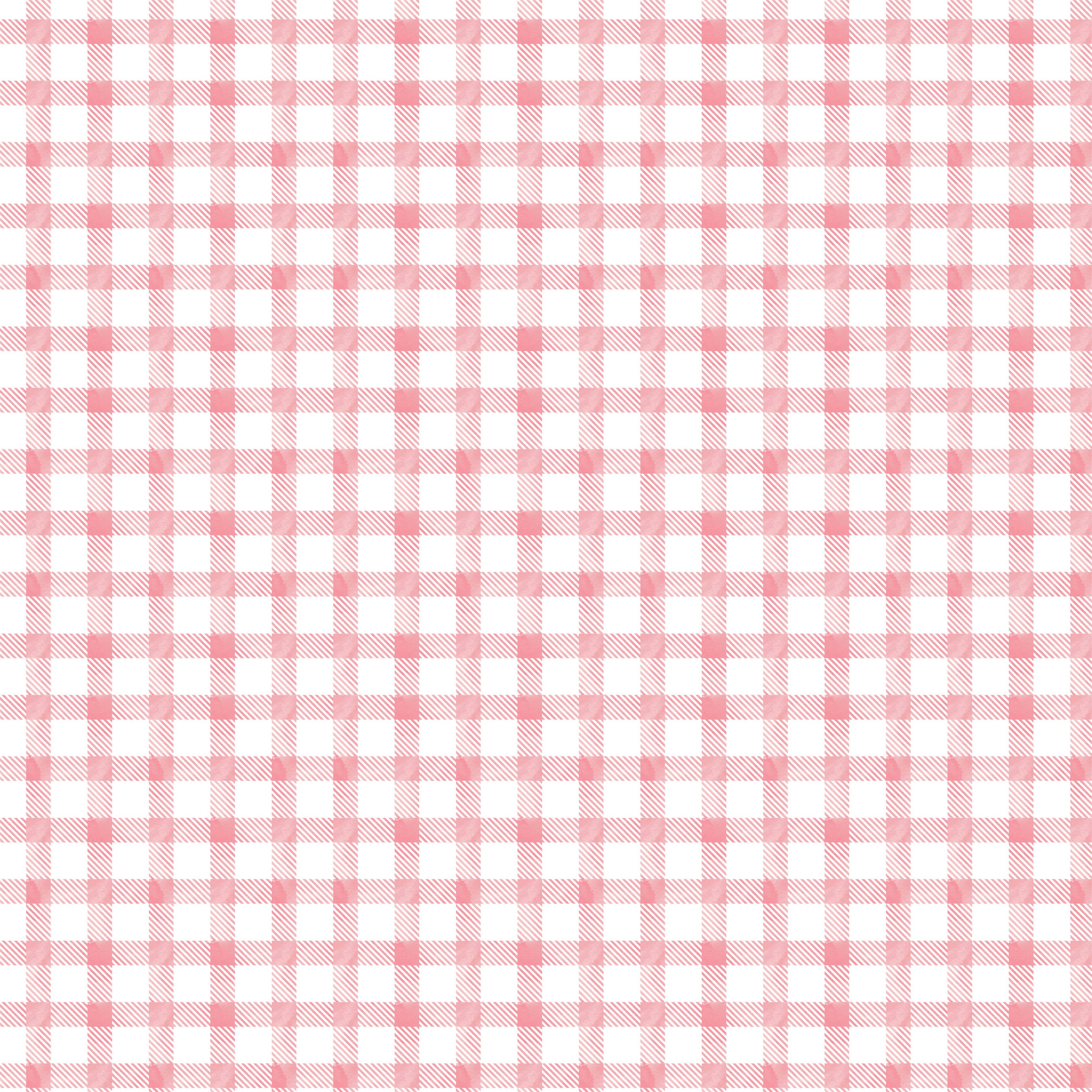 Soft Gingham Print Craft Fabric