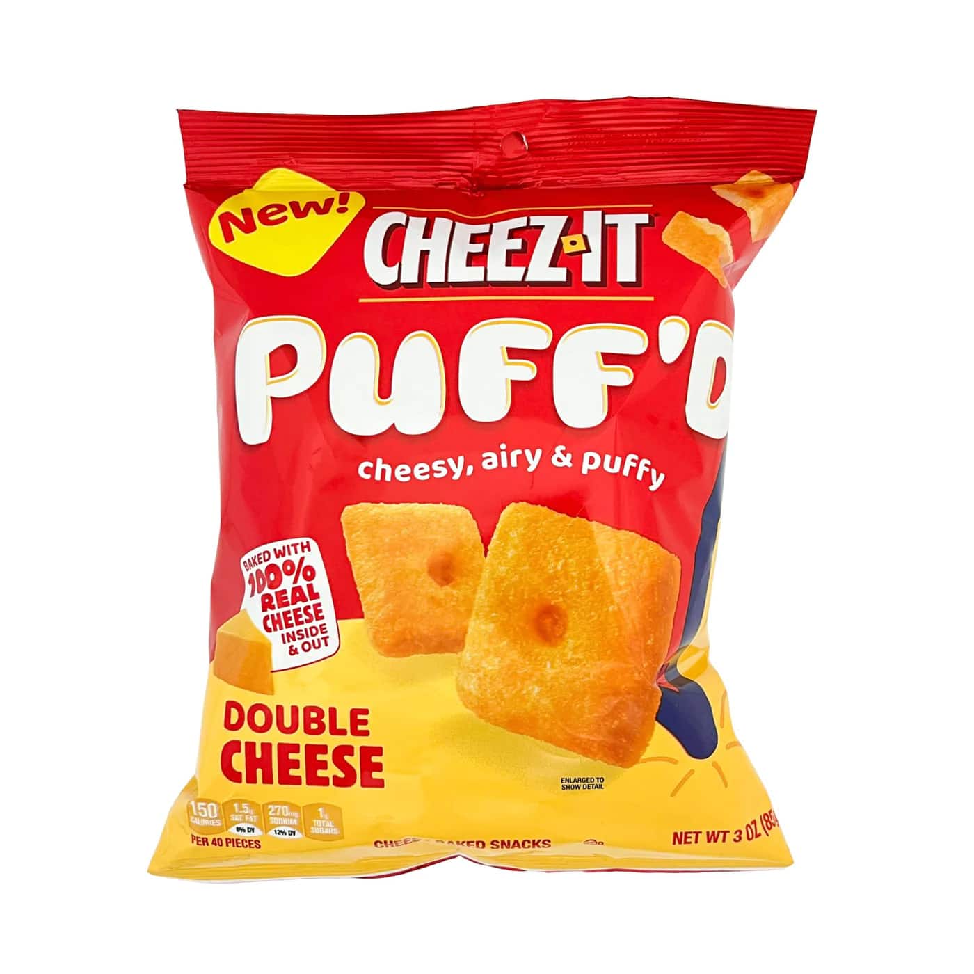Cheez-It&#xAE; Puff&#x27;d&#x2122; Double Cheese Crackers, 3oz.