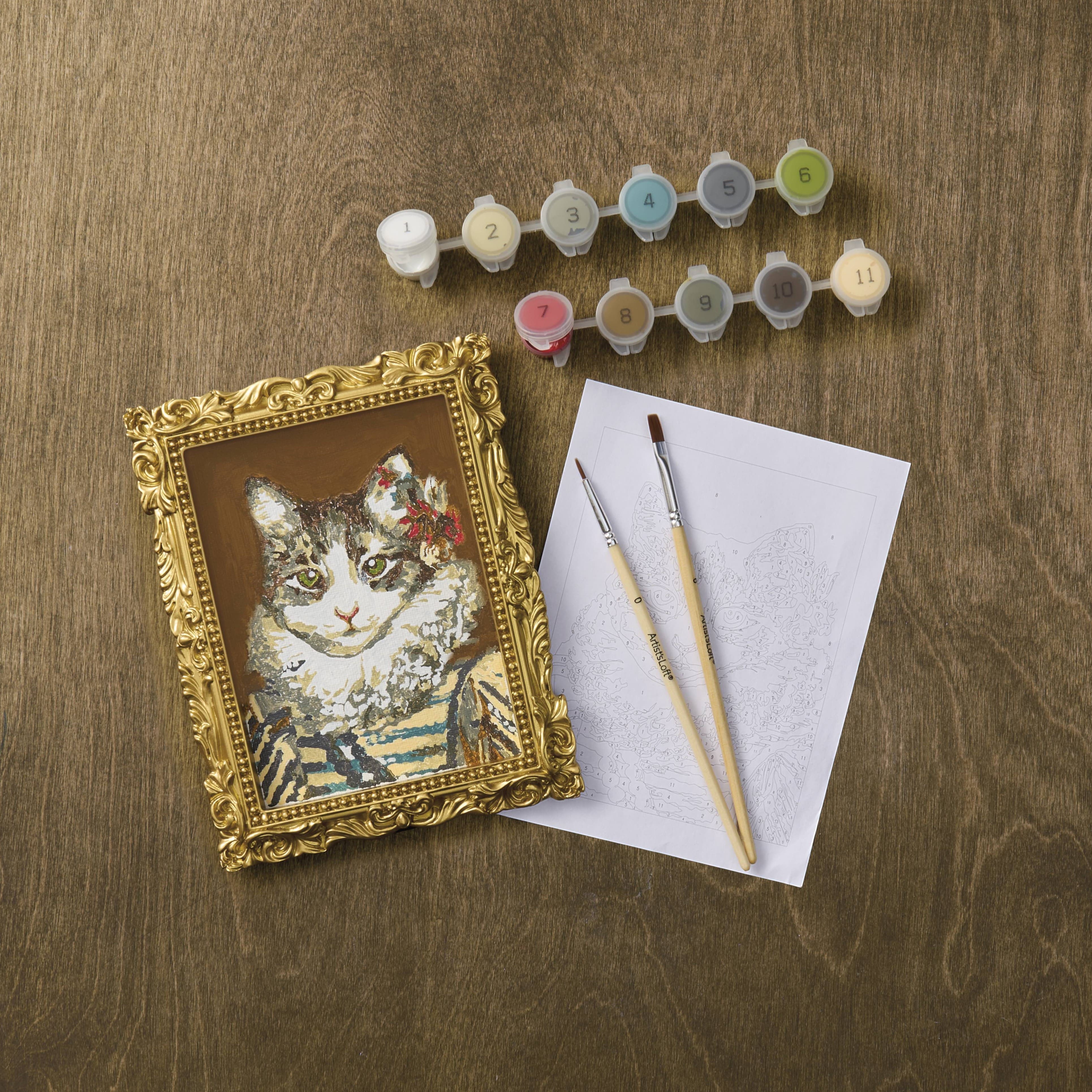 Royal Kitty Paint-by-Number Framed Mini by Artist's Loft®