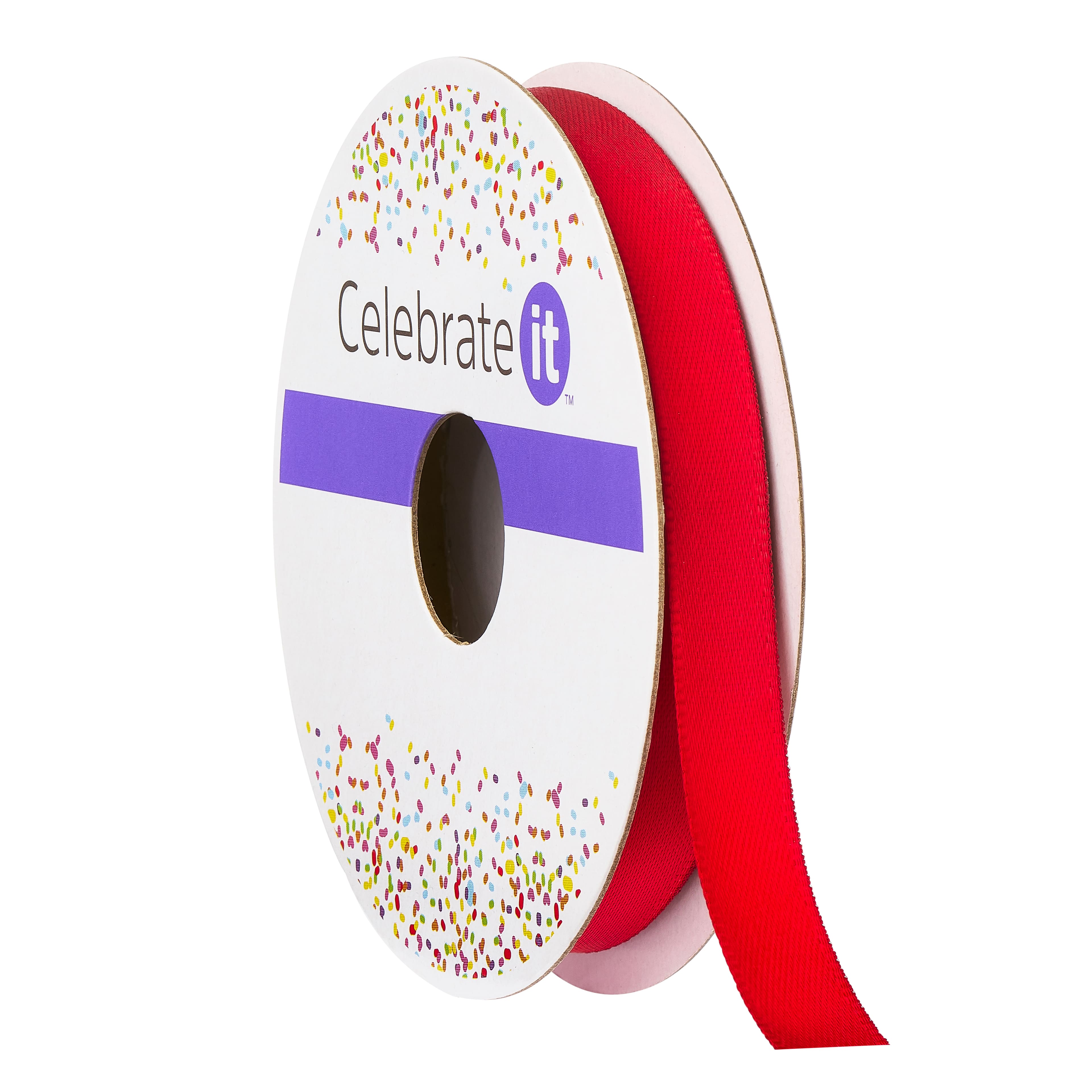3/8" x 5yd. Satin Ribbon by Celebrate It™