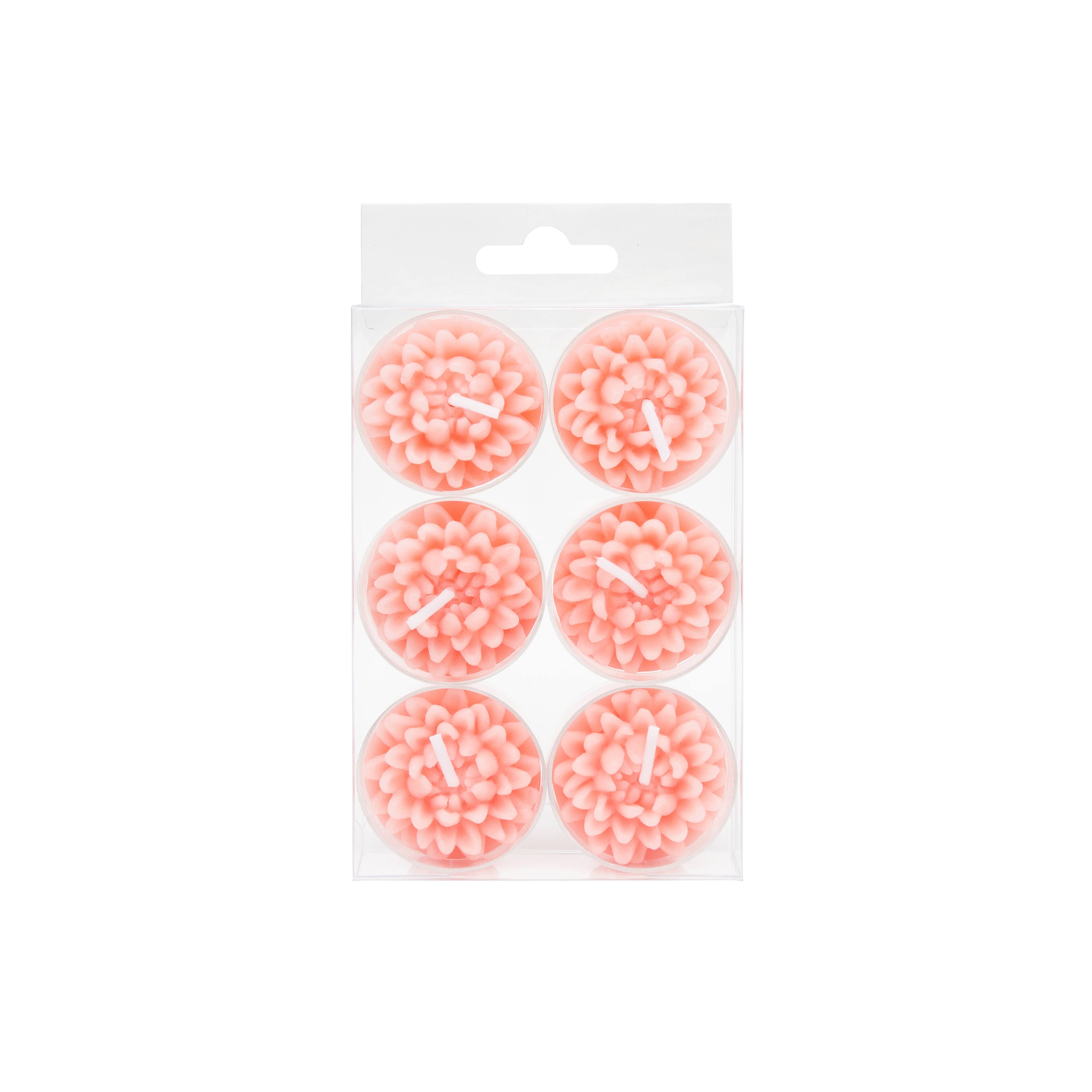 Flower Shaped Scented Tealight Candles, 6ct. by Ashland®