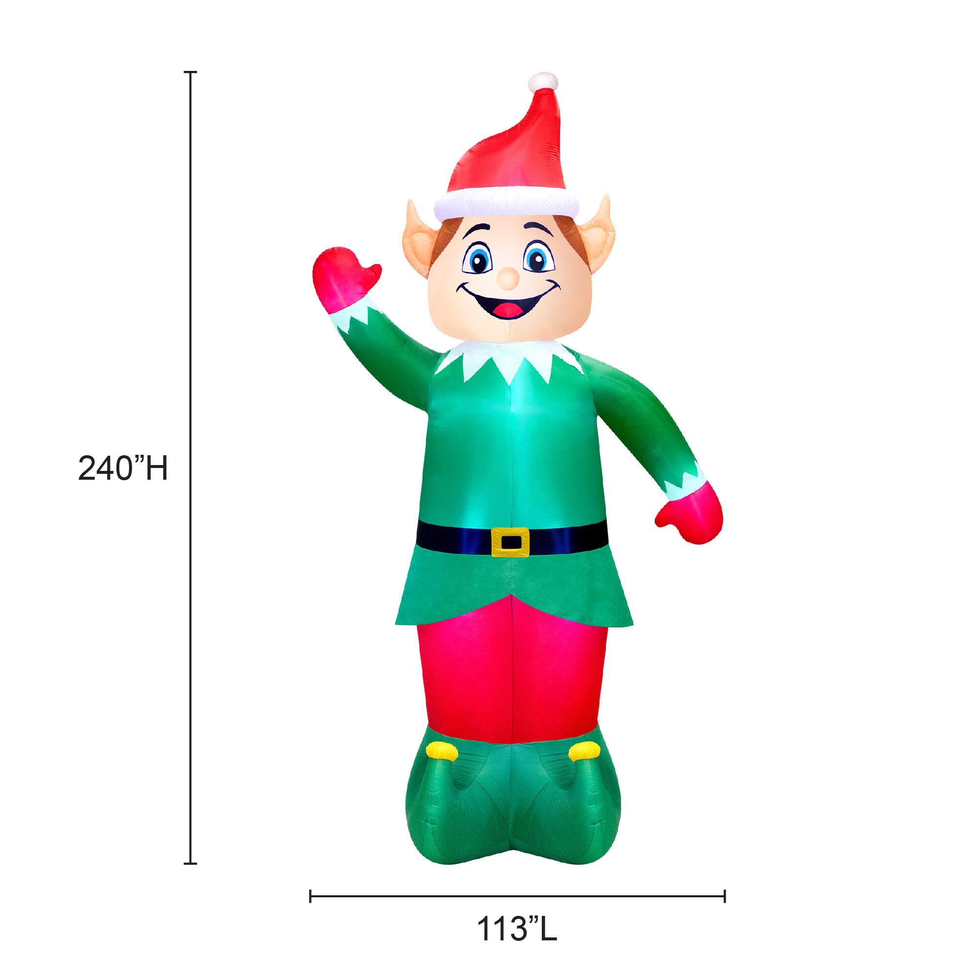 20ft. Airflowz Inflatable Colossal Elf