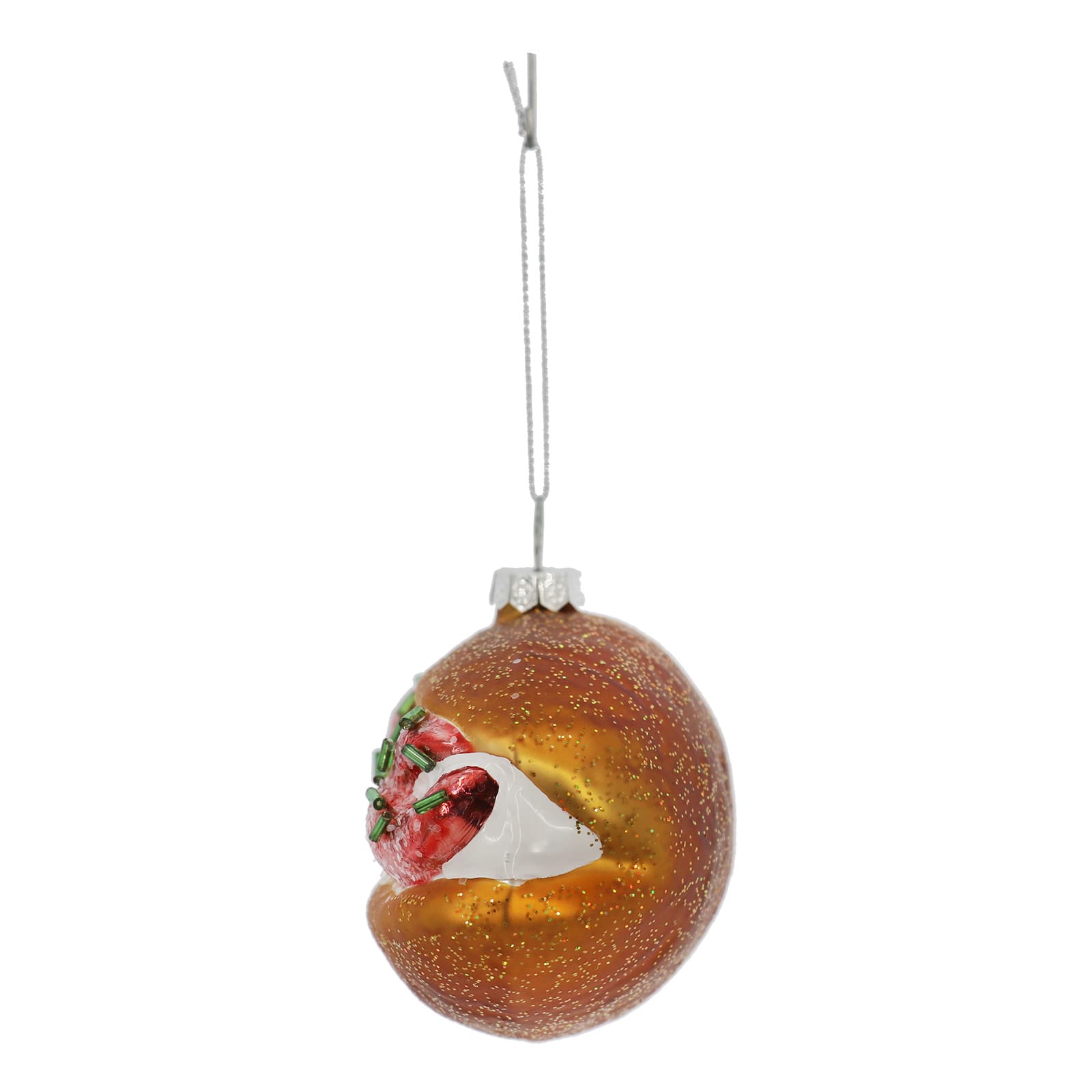 4.5&#x22; Lobster Roll Glass Ornament by Ashland&#xAE;