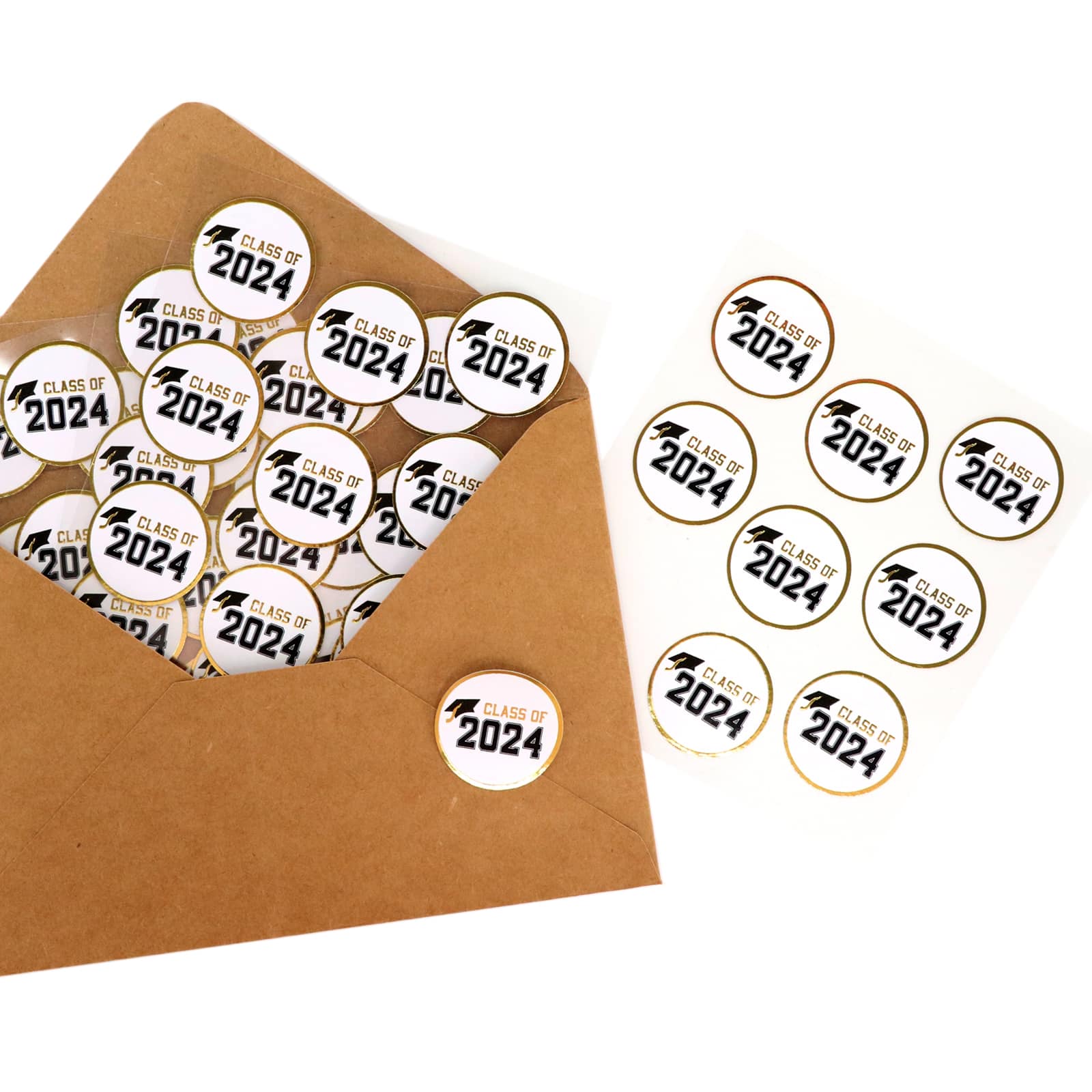 Graduation Class of 2024 Round Seal Stickers by Recollections&#x2122;