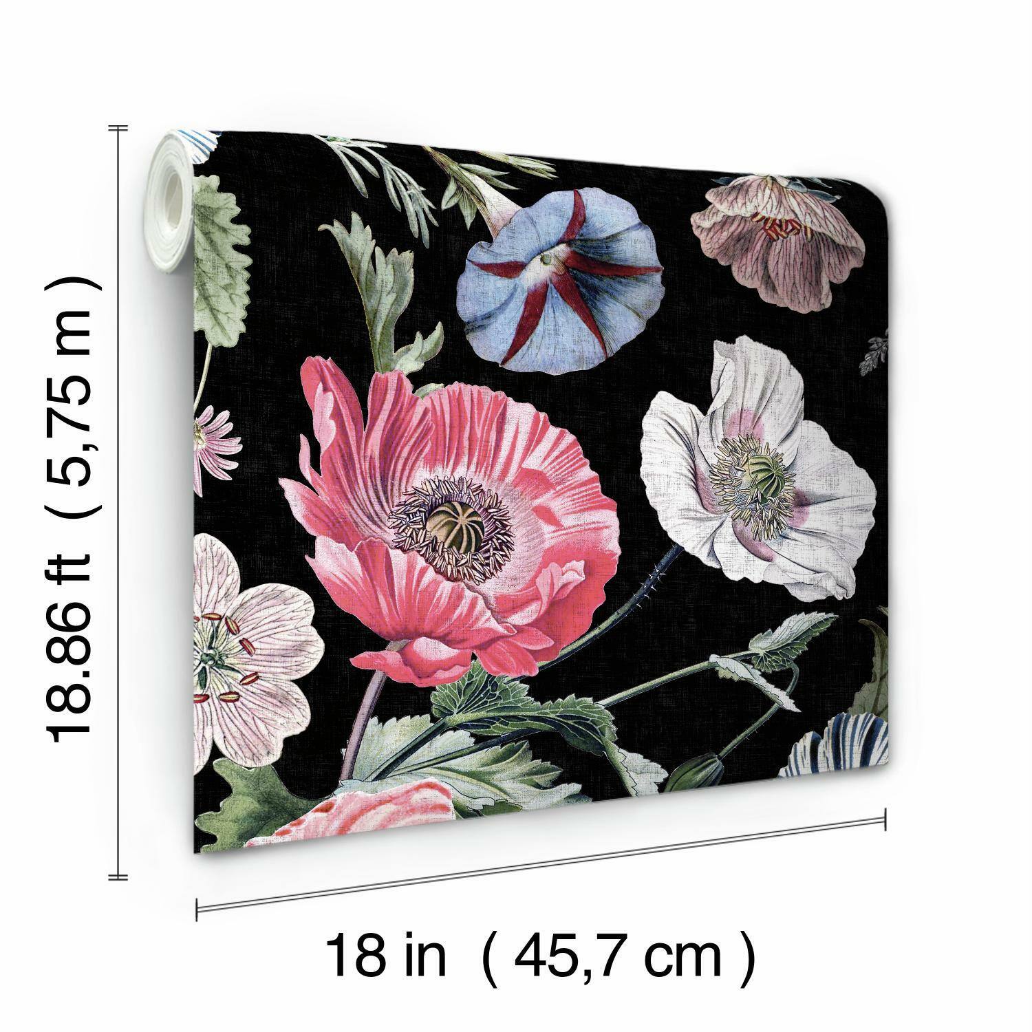 RoomMates Vintage Poppy Peel & Stick Wallpaper Michaels