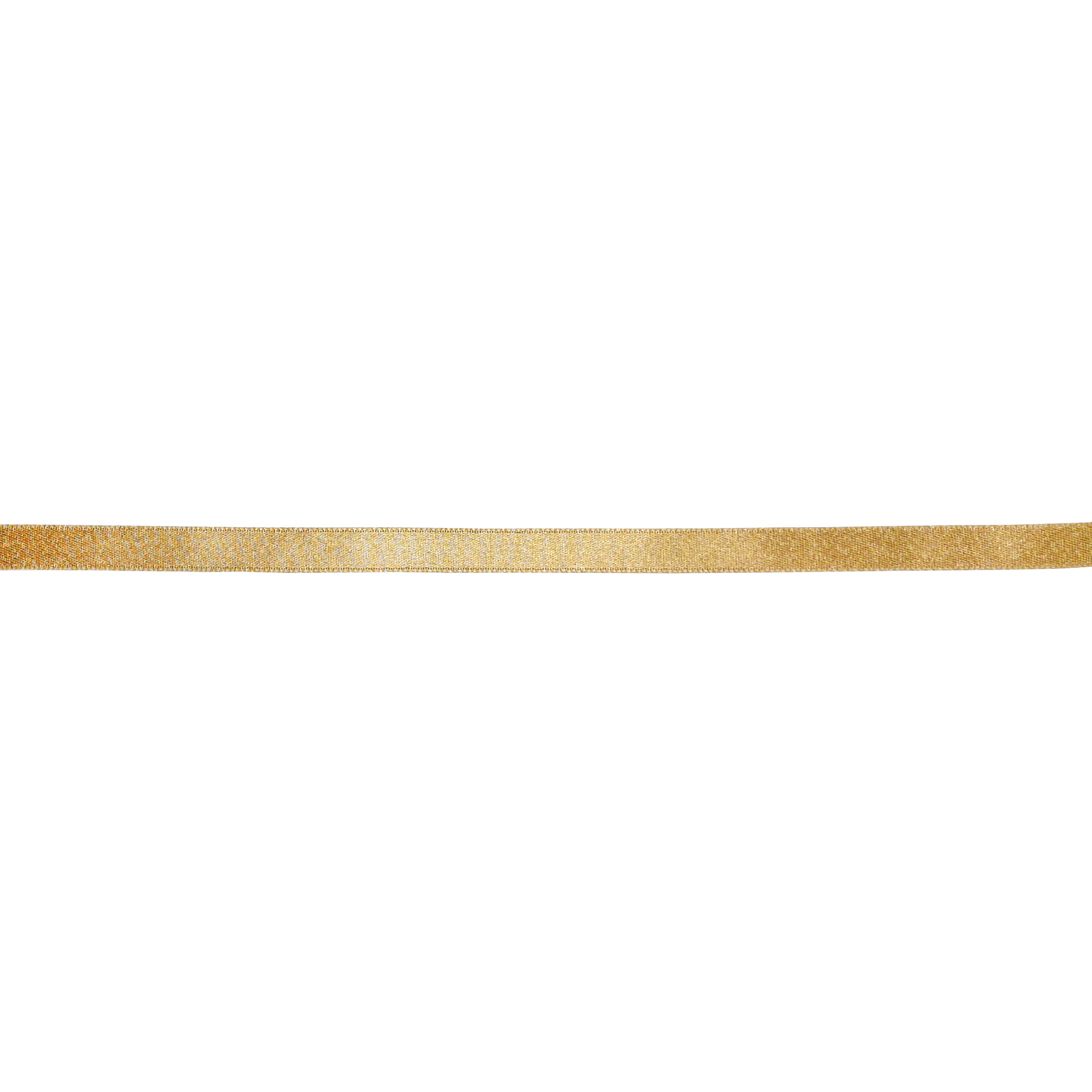 3/8&#x22; x 30ft. Gold Shimmer Ribbon by Celebrate It&#xAE;