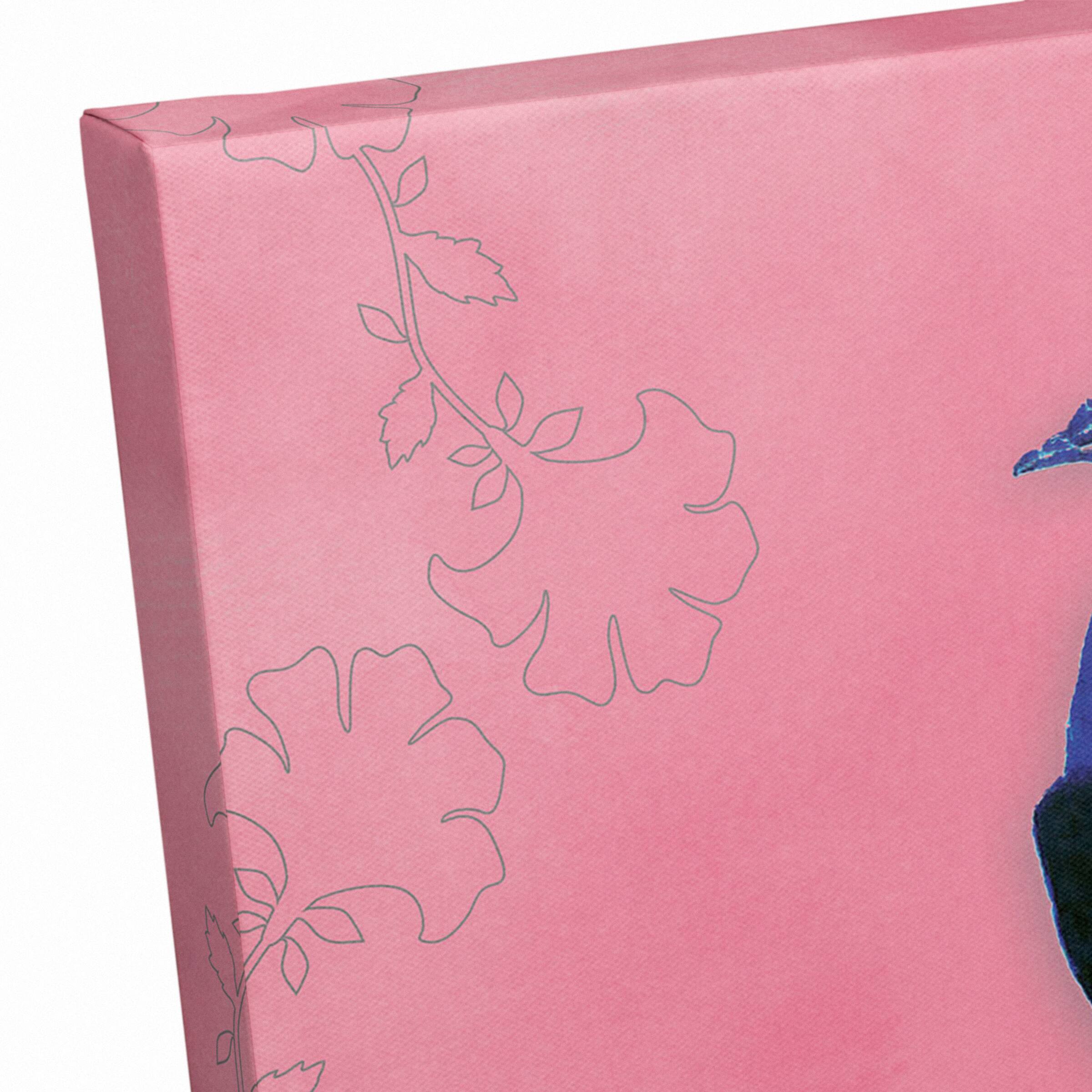 Regal Peacock 16" x 20" Canvas Wall Art