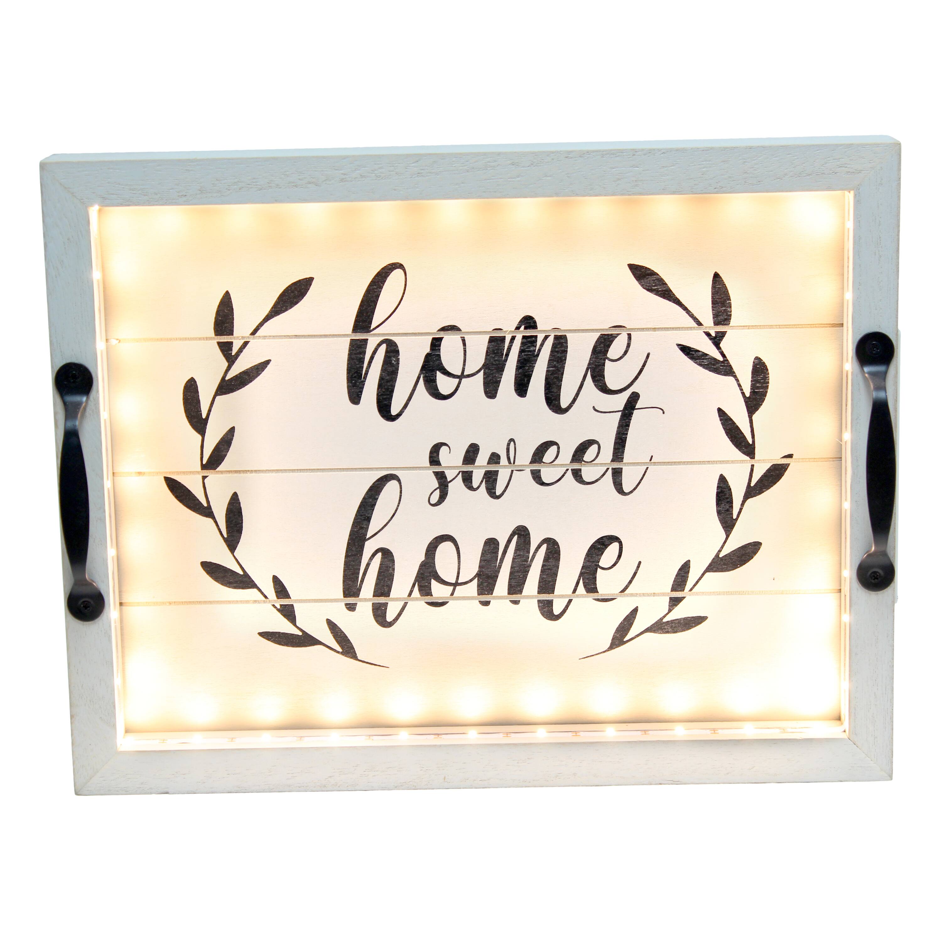 Elegant Designs 15.5" LED Serving Tray