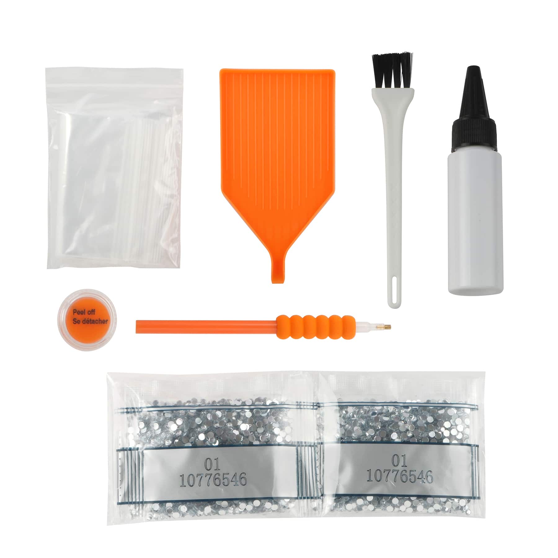 5.5&#x22; Ghost Light-Up 3D Diamond Art Kit by Make Market&#xAE;
