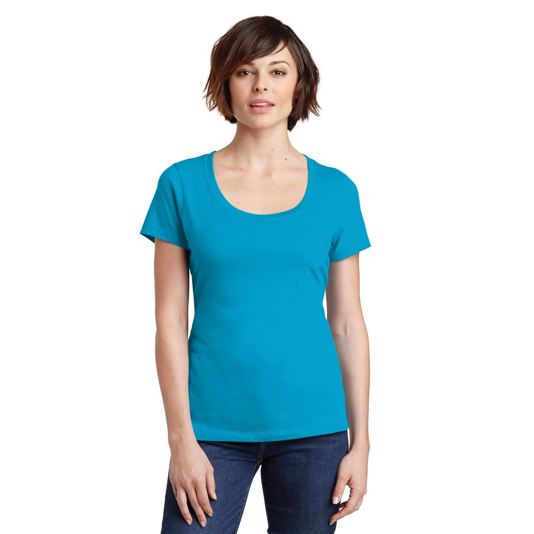 District® Women's Perfect Weight® Scoop Neck T-Shirt