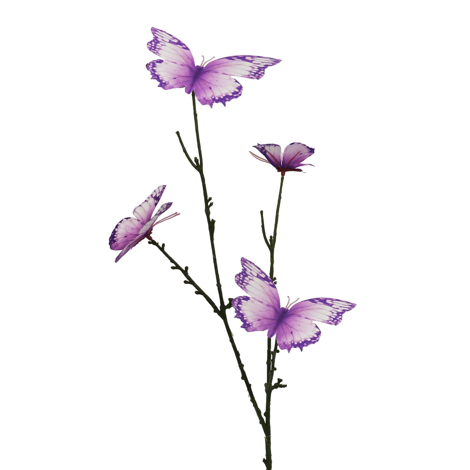 32&#x22; Purple Butterfly Stem by Ashland&#xAE;