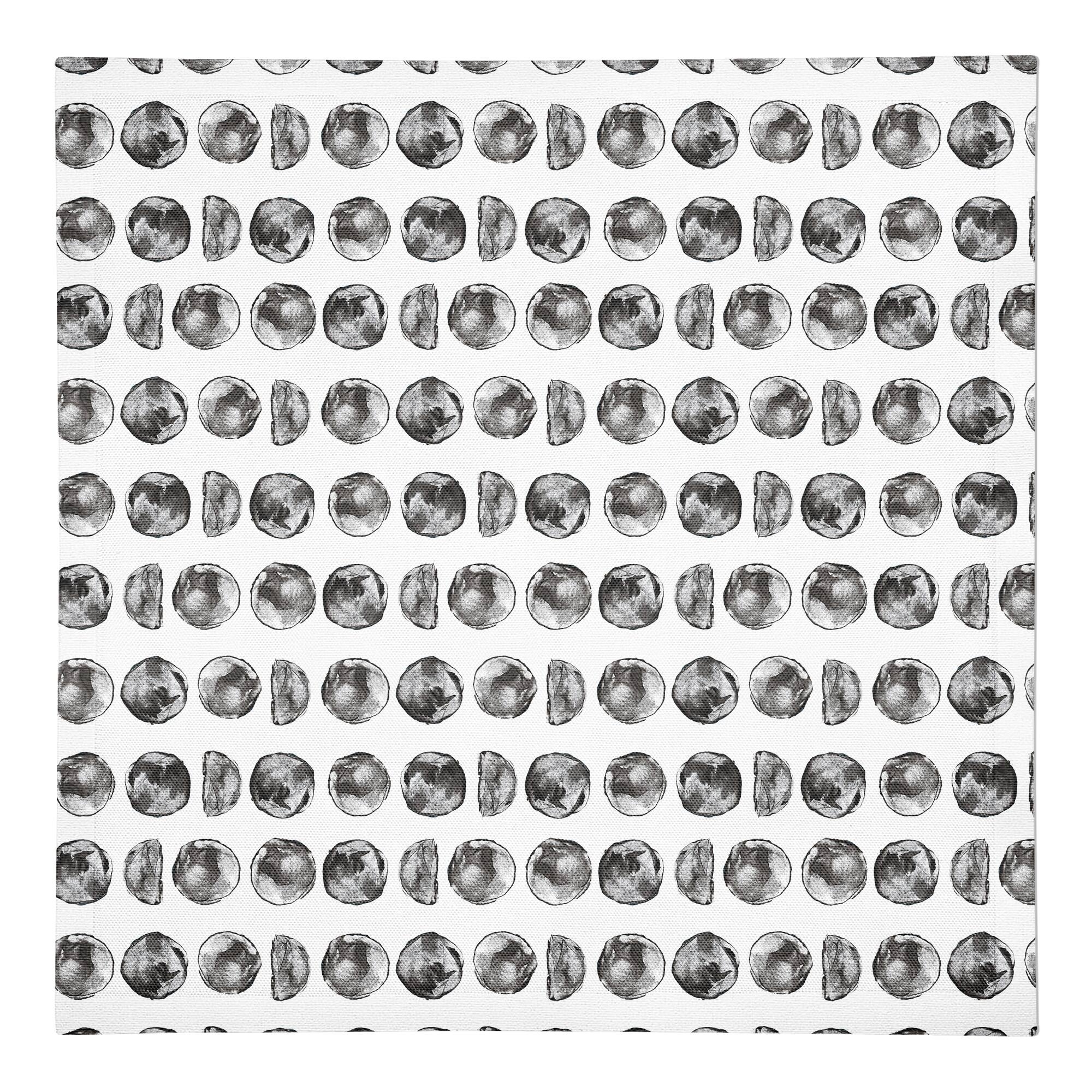 Moon Phases Pattern 10" x 10" Cotton Twill Napkin