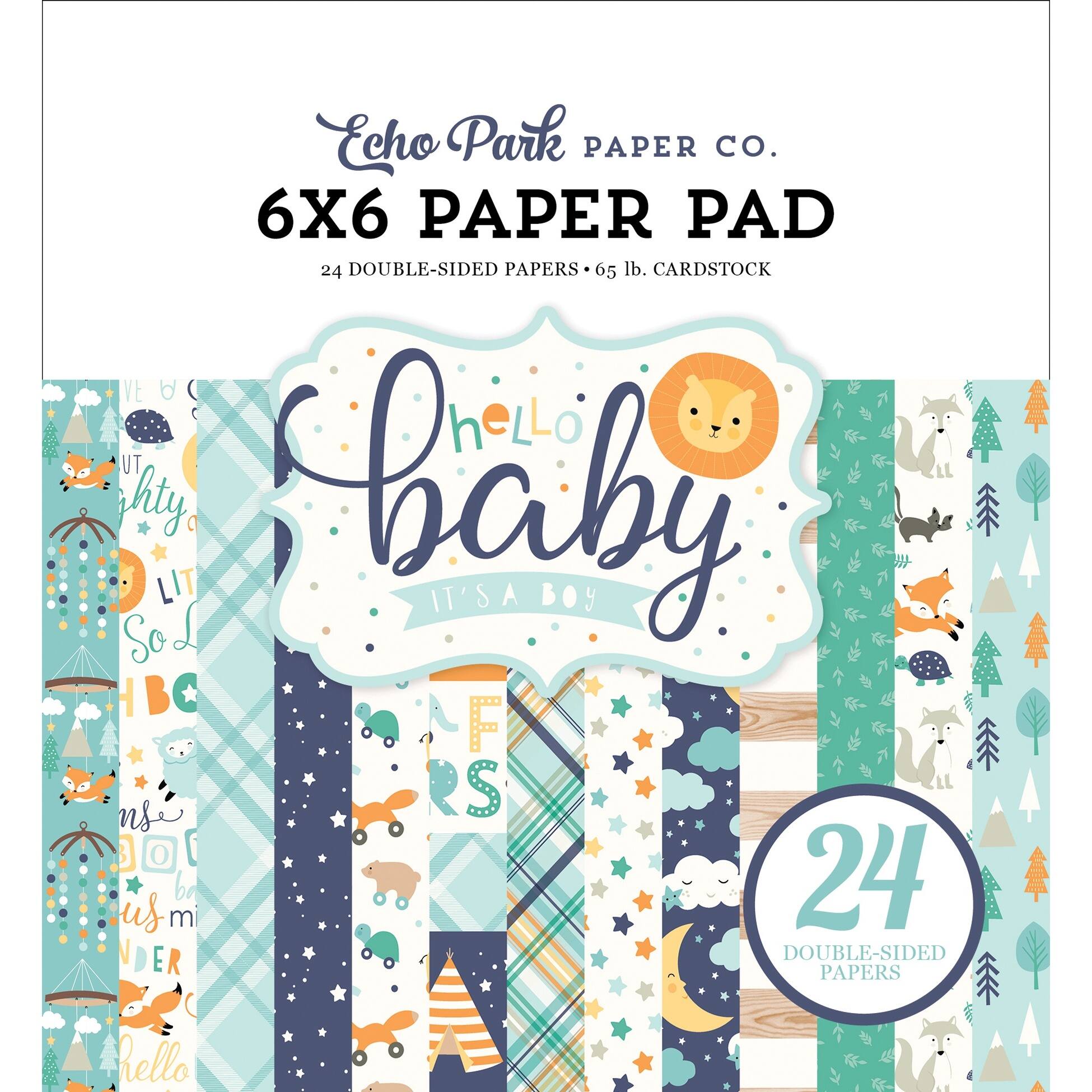 Baby Boy Layout - Echo Park Paper