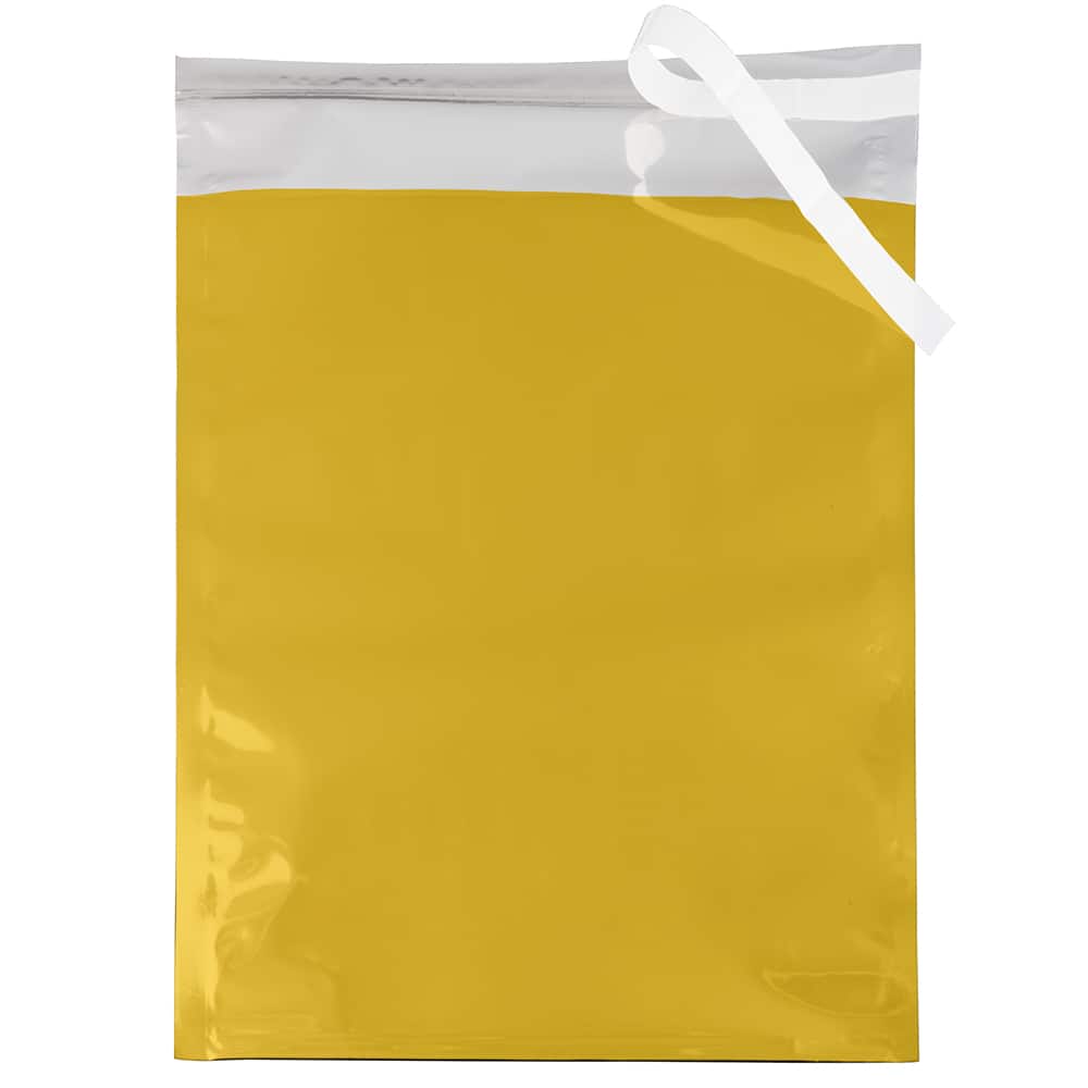 JAM Paper 9" x 12" Gold Foil Open End Envelopes with Self Adhesive Closure, 25ct.