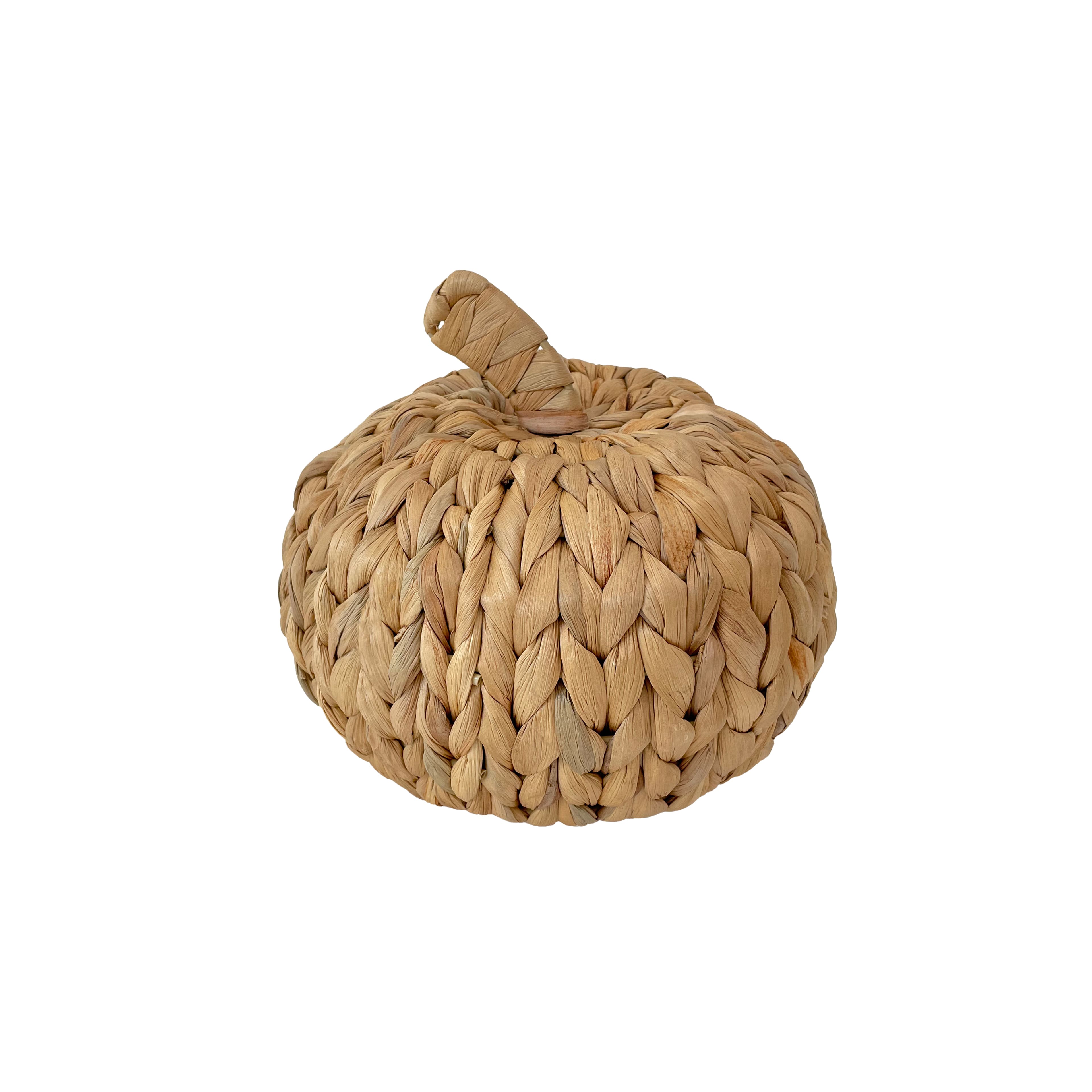 Natural Woven Water Hyacinth Pumpkin Tabletop D&#xE9;cor by Ashland&#xAE;