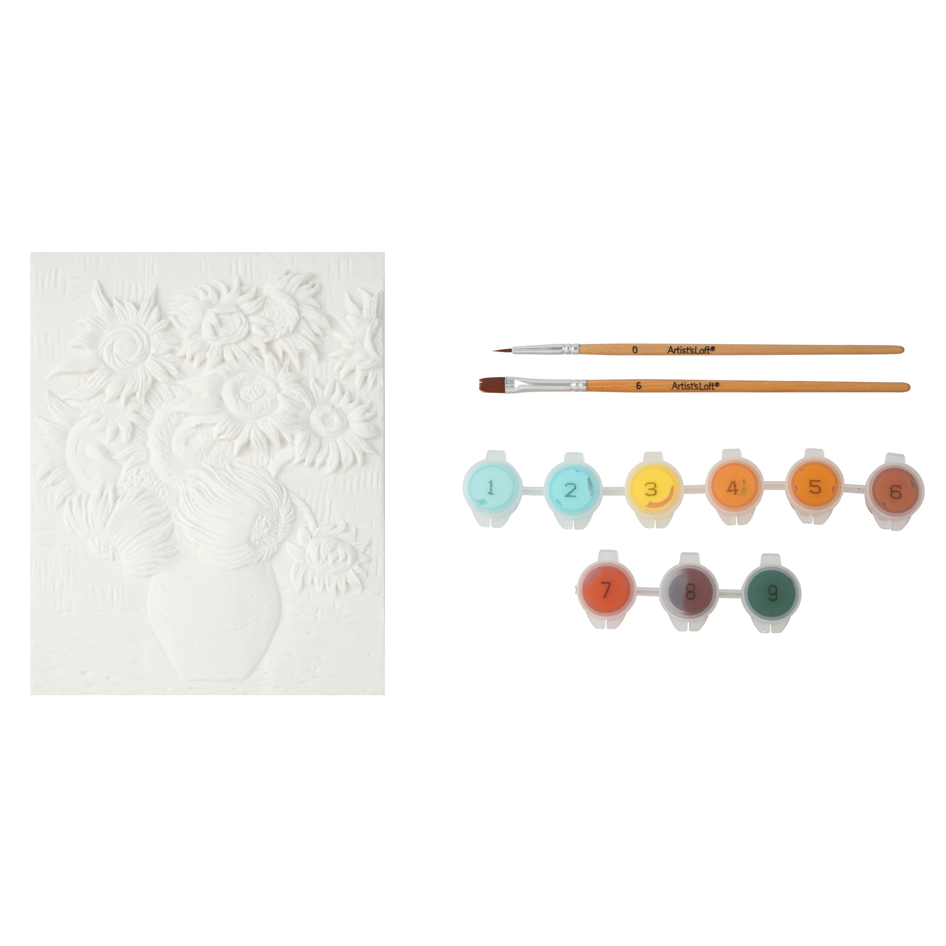 Sunflowers Relief Painting Kit by Artist&#x27;s Loft&#xAE;