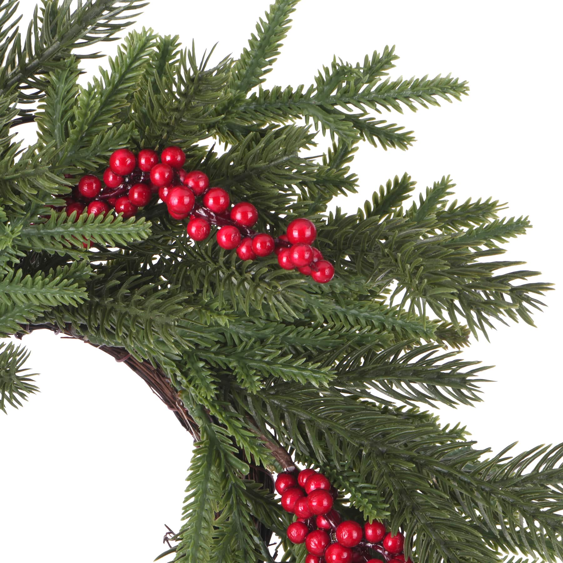12" Mini Pine & Berry Wreath by Ashland®