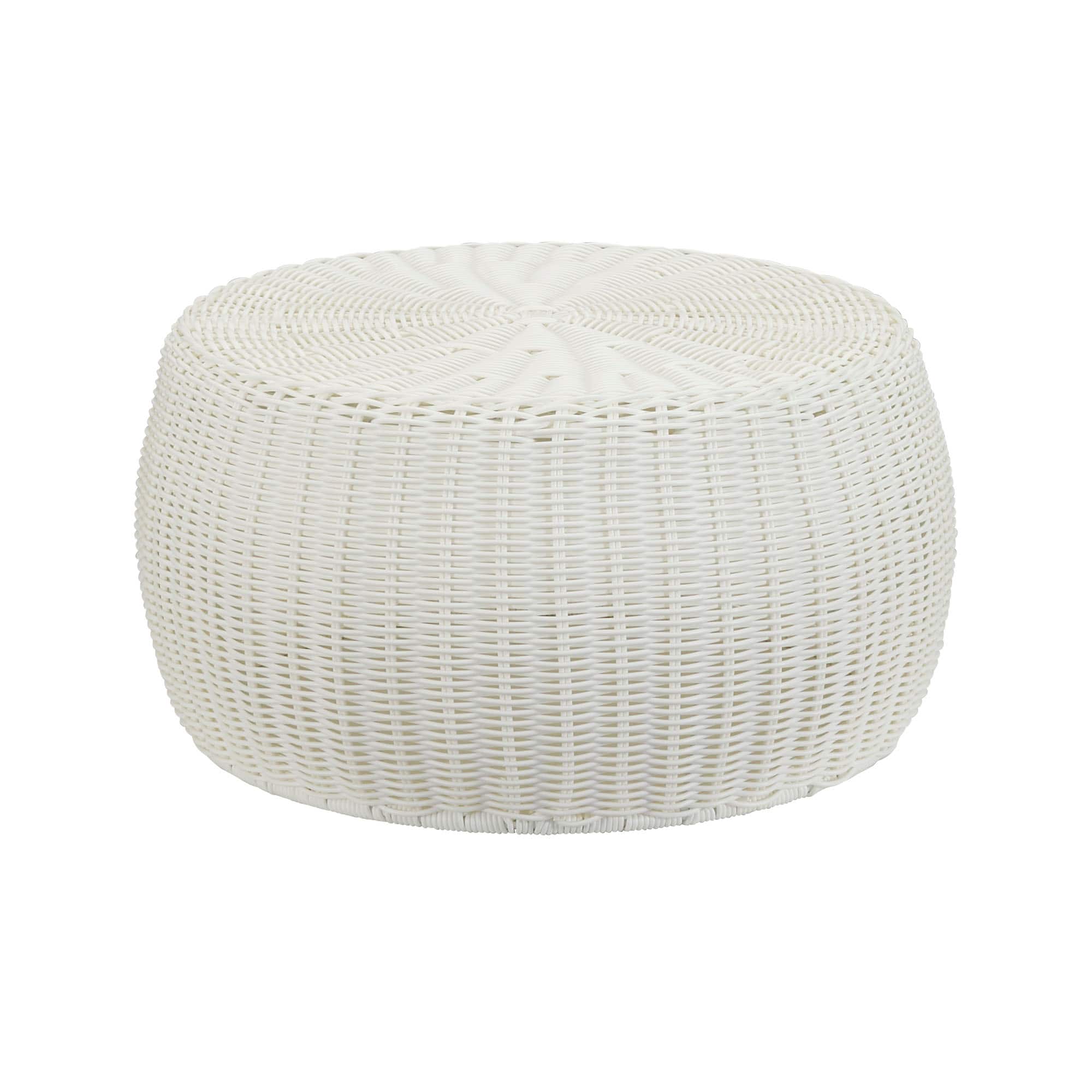 Household Essentials 9" Woven Storage Ottoman