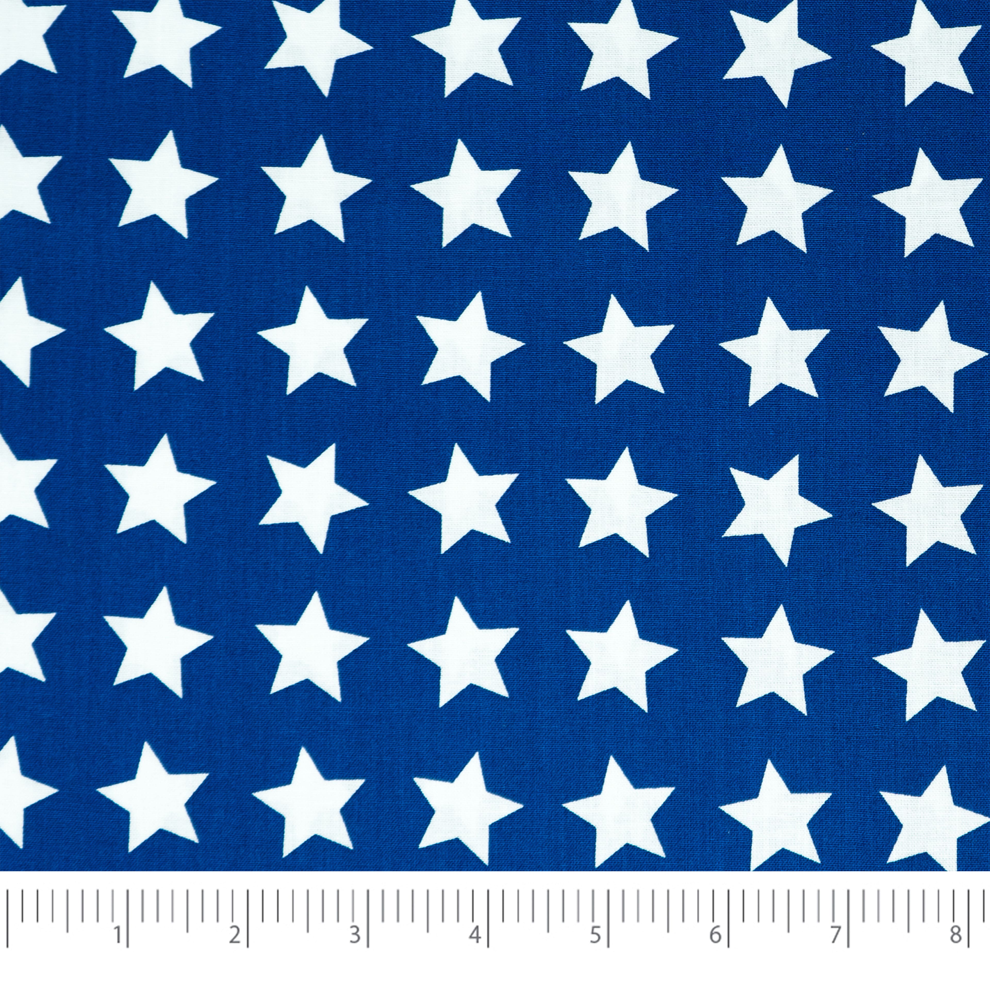 10 yd. Full Bolt: SINGER® Blue & White Stars Cotton Fabric