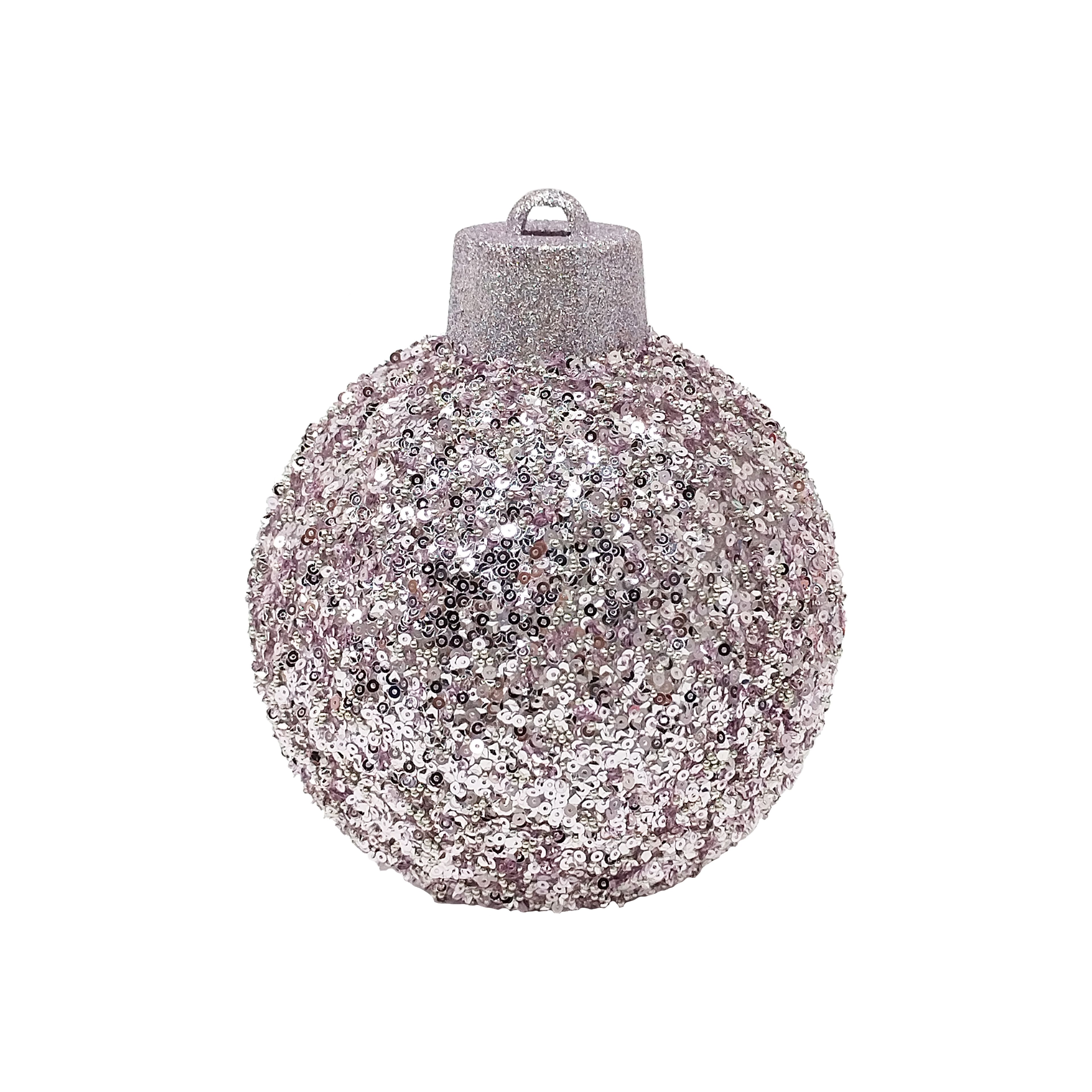 7&#x22; Glitter Ball Ornament Tabletop D&#xE9;cor by Ashland&#xAE;