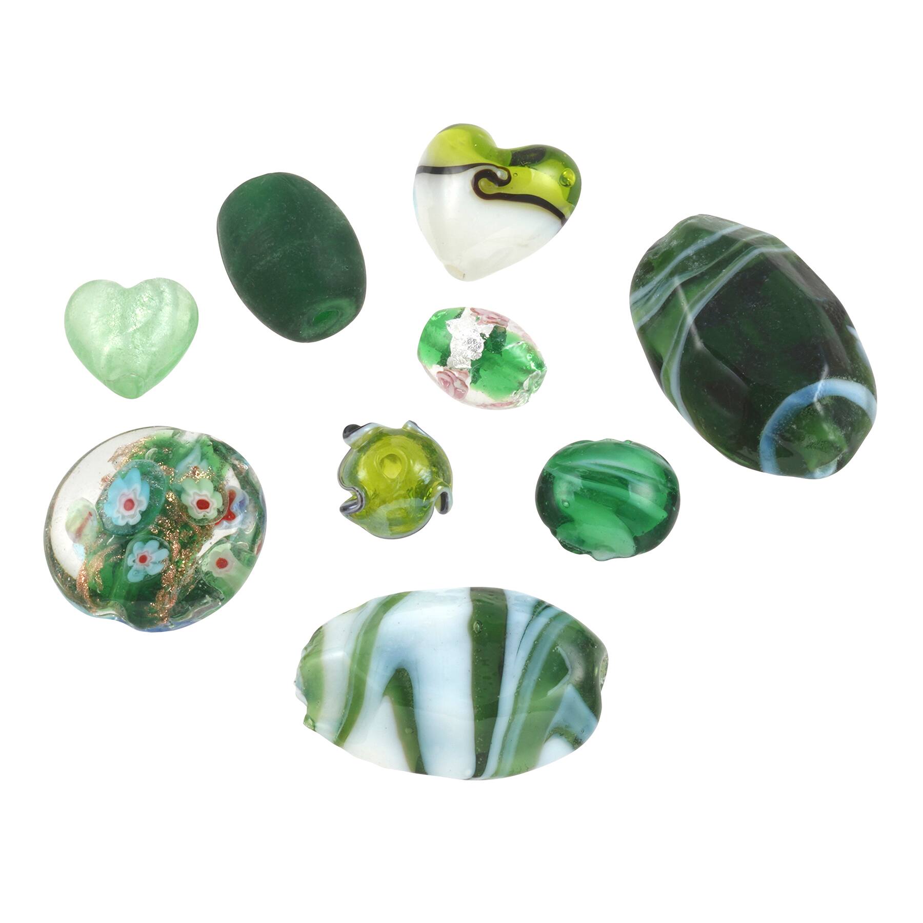 Mixed Lampwork Glass Craft Beads by Bead Landing™