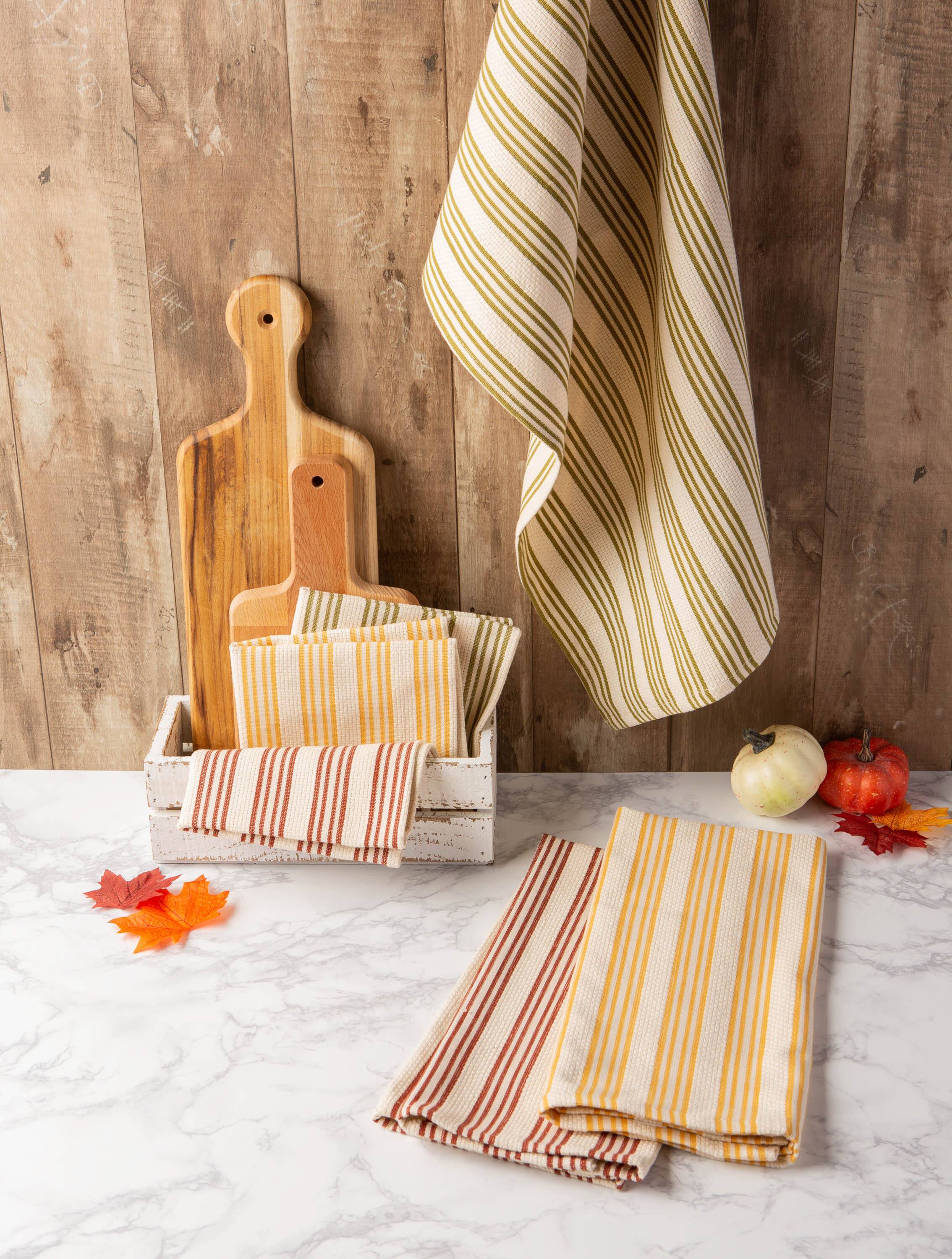 DII® Harvest Heavyweight Dishtowel & Dishcloth Set