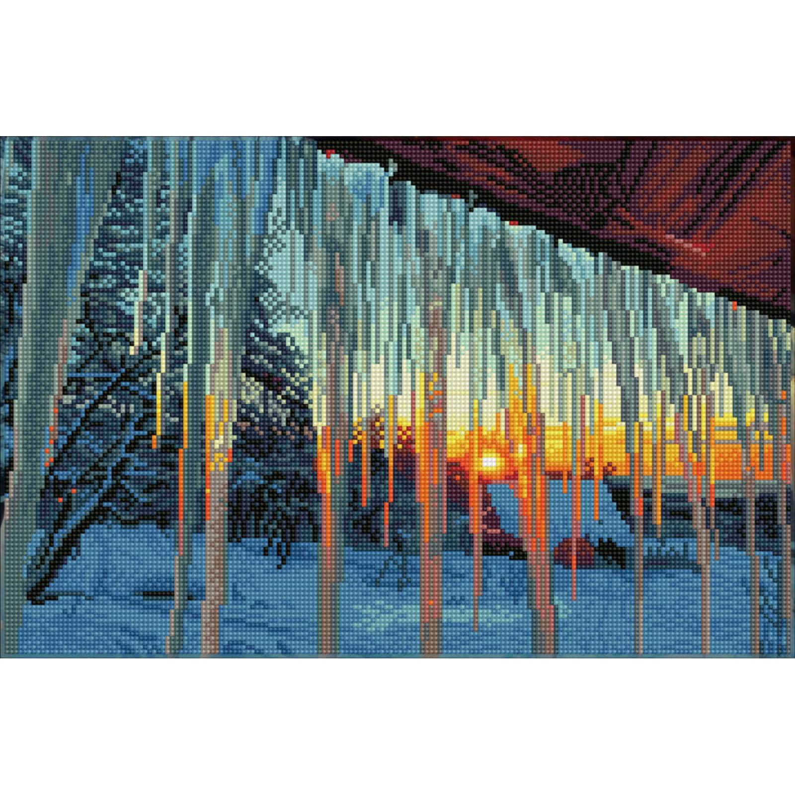 Diamond Dotz® Frosty Morn Diamond Painting Artwork Kit