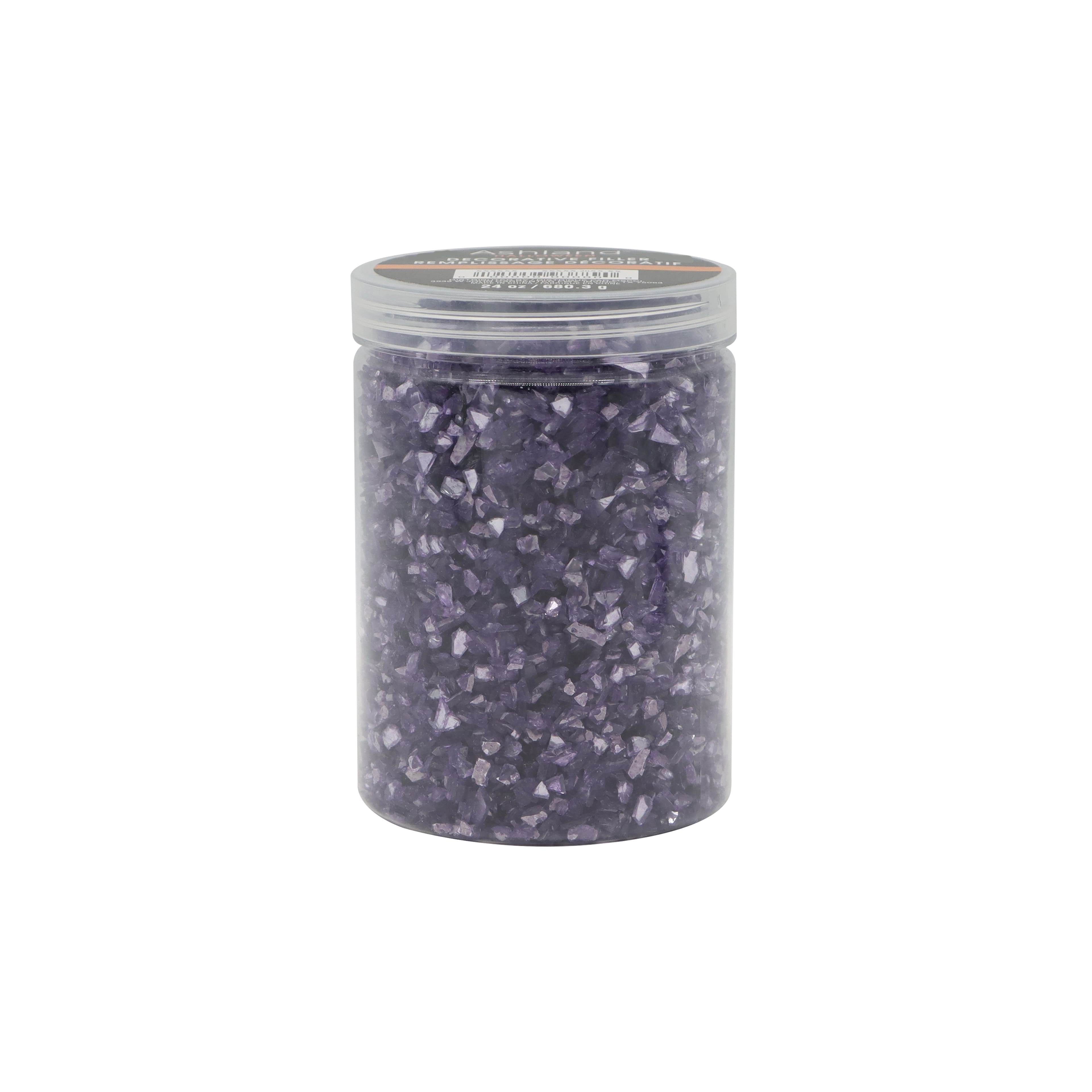 24oz. Purple Micro Crushed Glass Decorative Filler by Ashland®