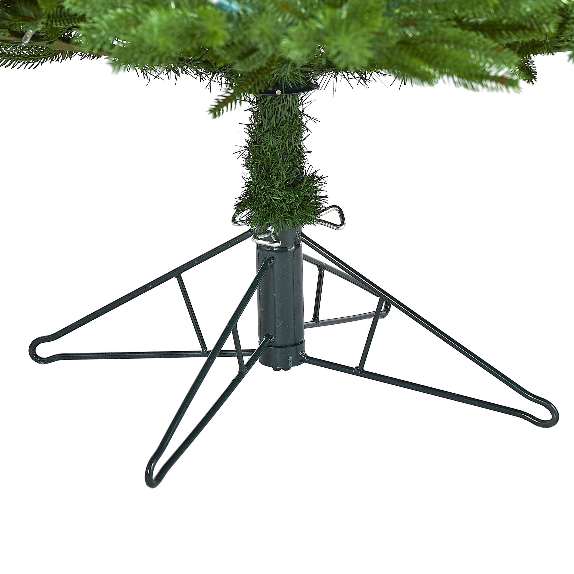7ft. Pre-Lit Nova Scotia Fir Real Touch Artificial Christmas Tree, Warm White LED Lights
