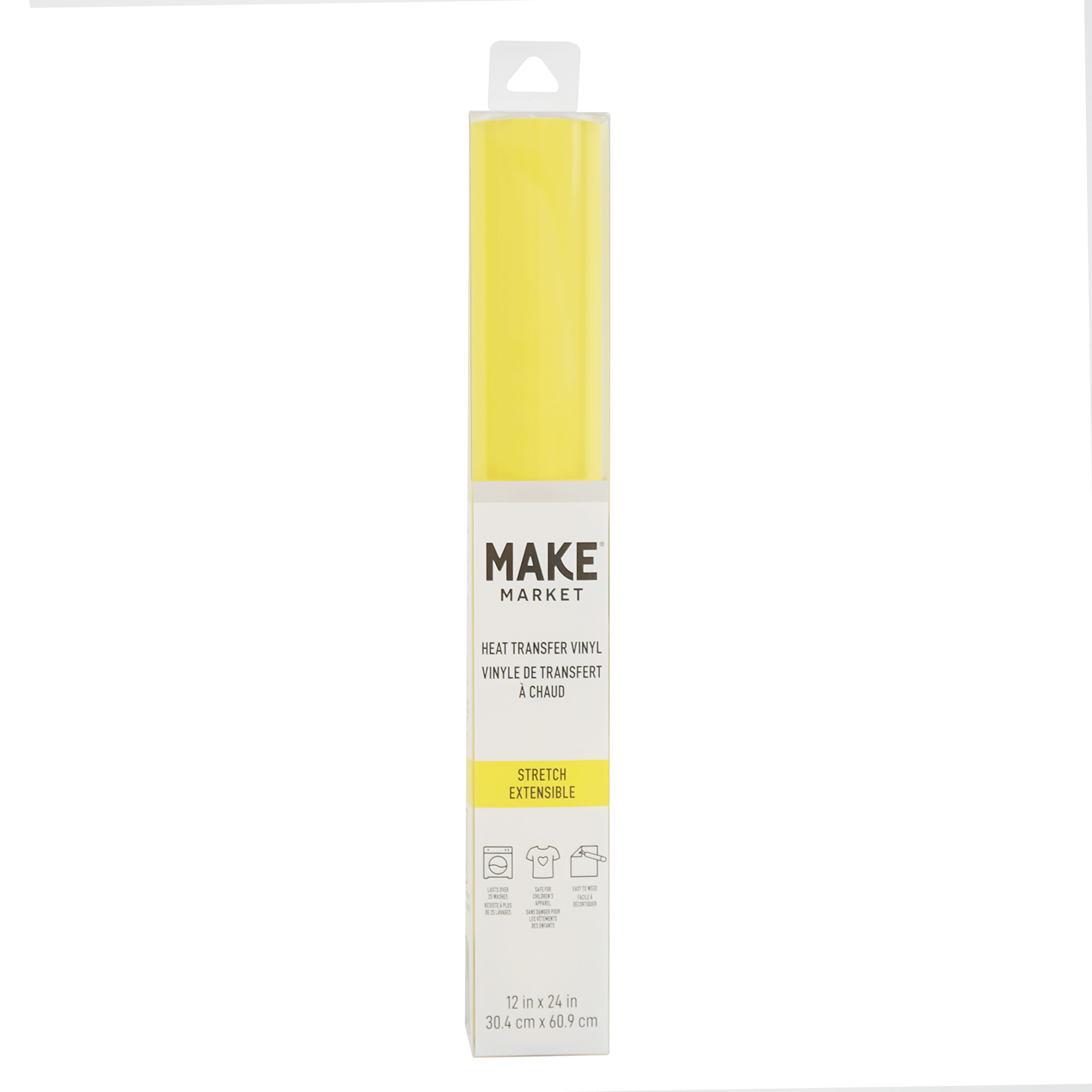 12 Pack: Stretch Heat Transfer Vinyl by Make Market®