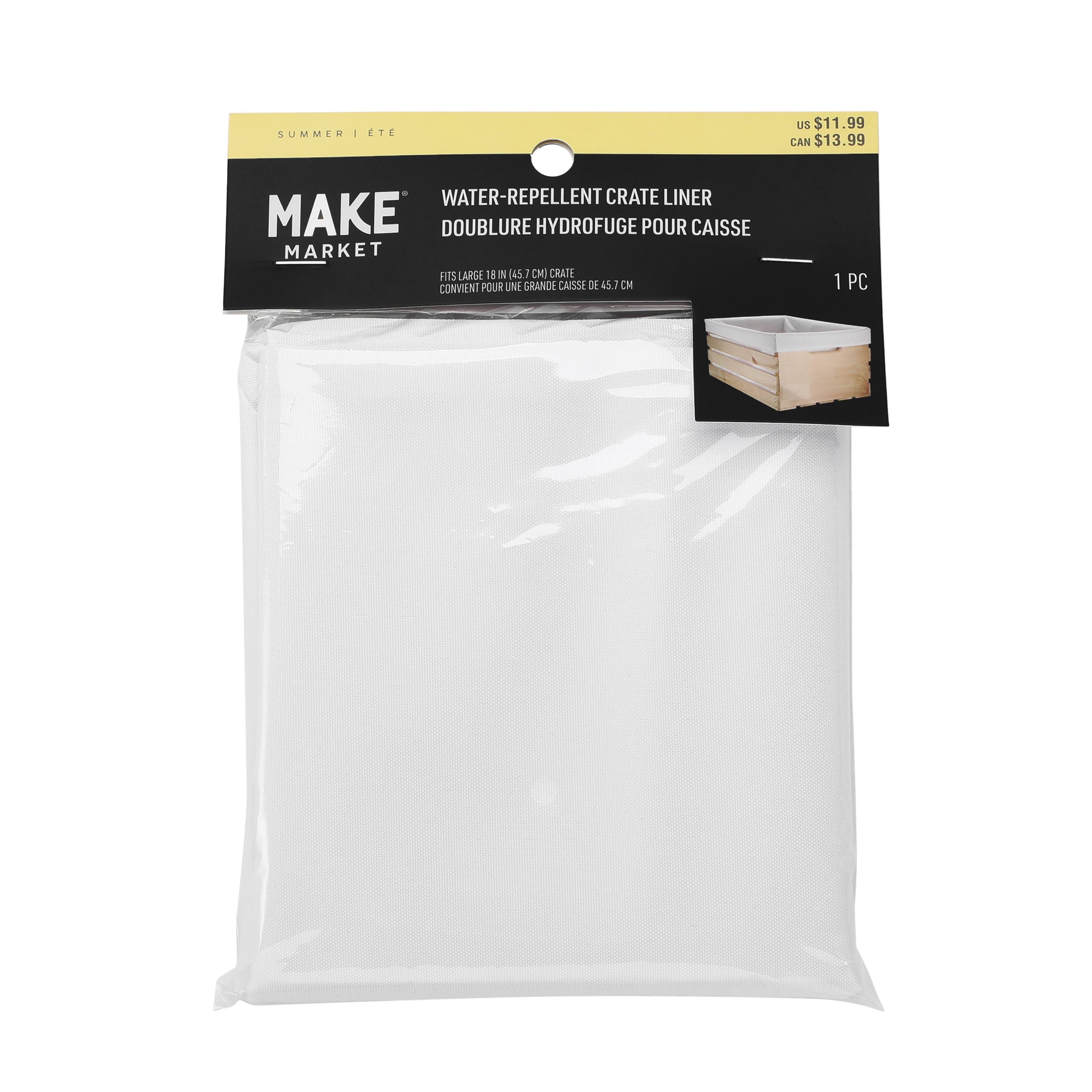 16" White Water-Resistant Crate Liner by Make Market®
