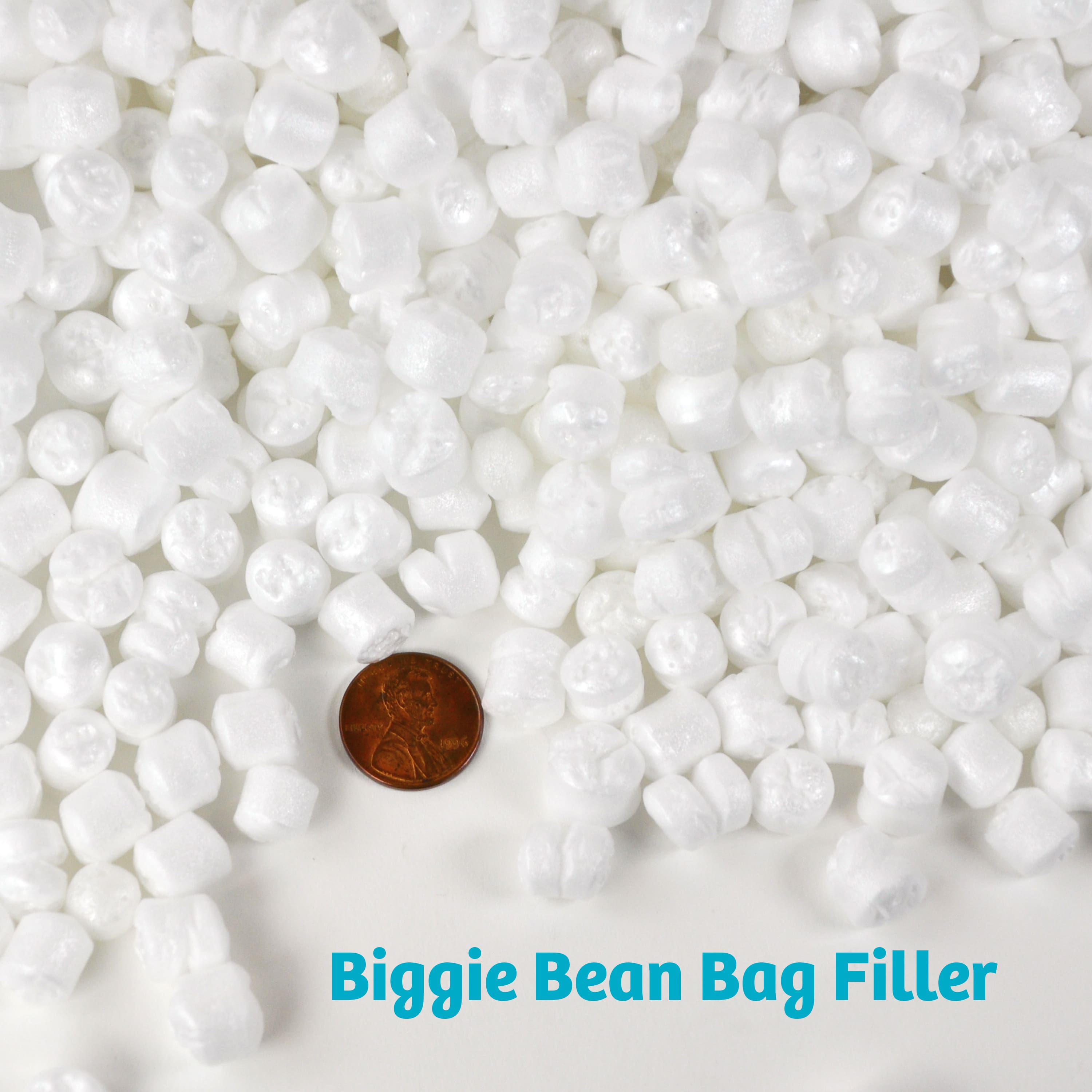 6 Pack: Poly-Fil® 16oz. Biggie Bean Bag Filler