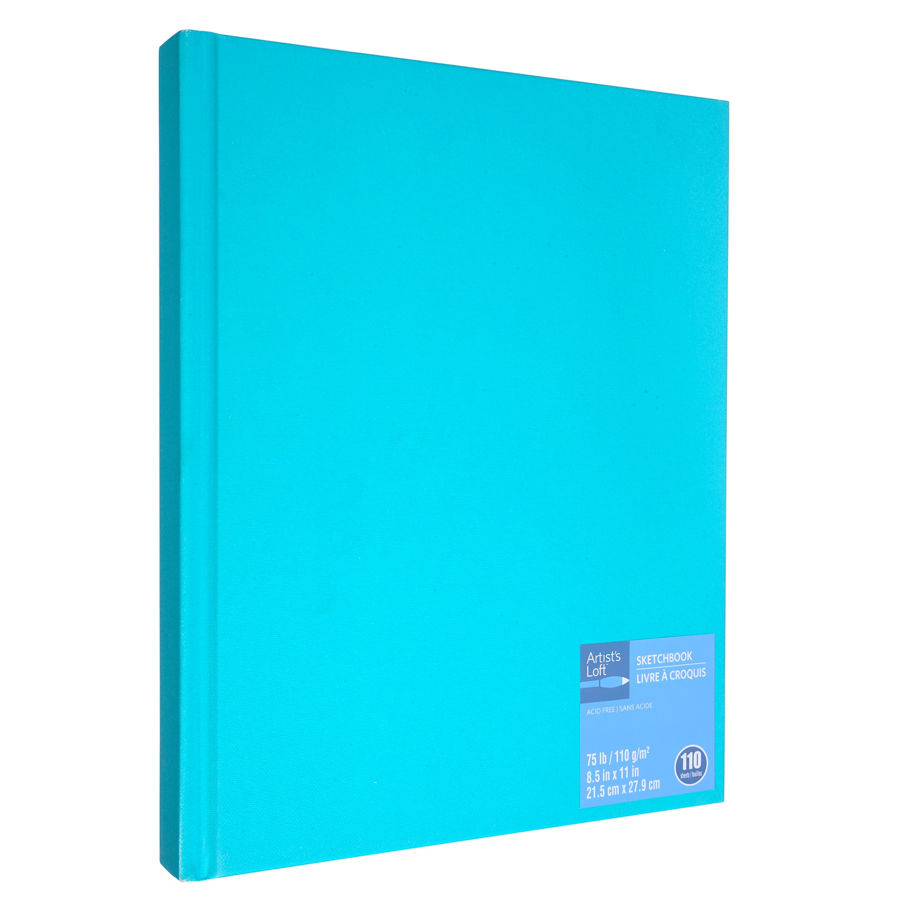  Blue Hardbound Sketchbook by Artist's Loft - Acid Free and  Smudge Resistant Paper, Sketch Pad for Drawing, Sketching, Writing - 1 Pack  : Arts, Crafts & Sewing