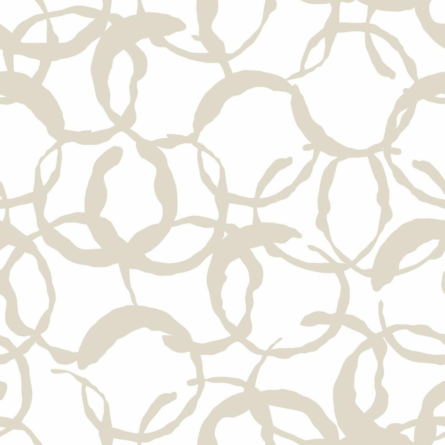 RoomMates Scattered Rings Peel & Stick Wallpaper