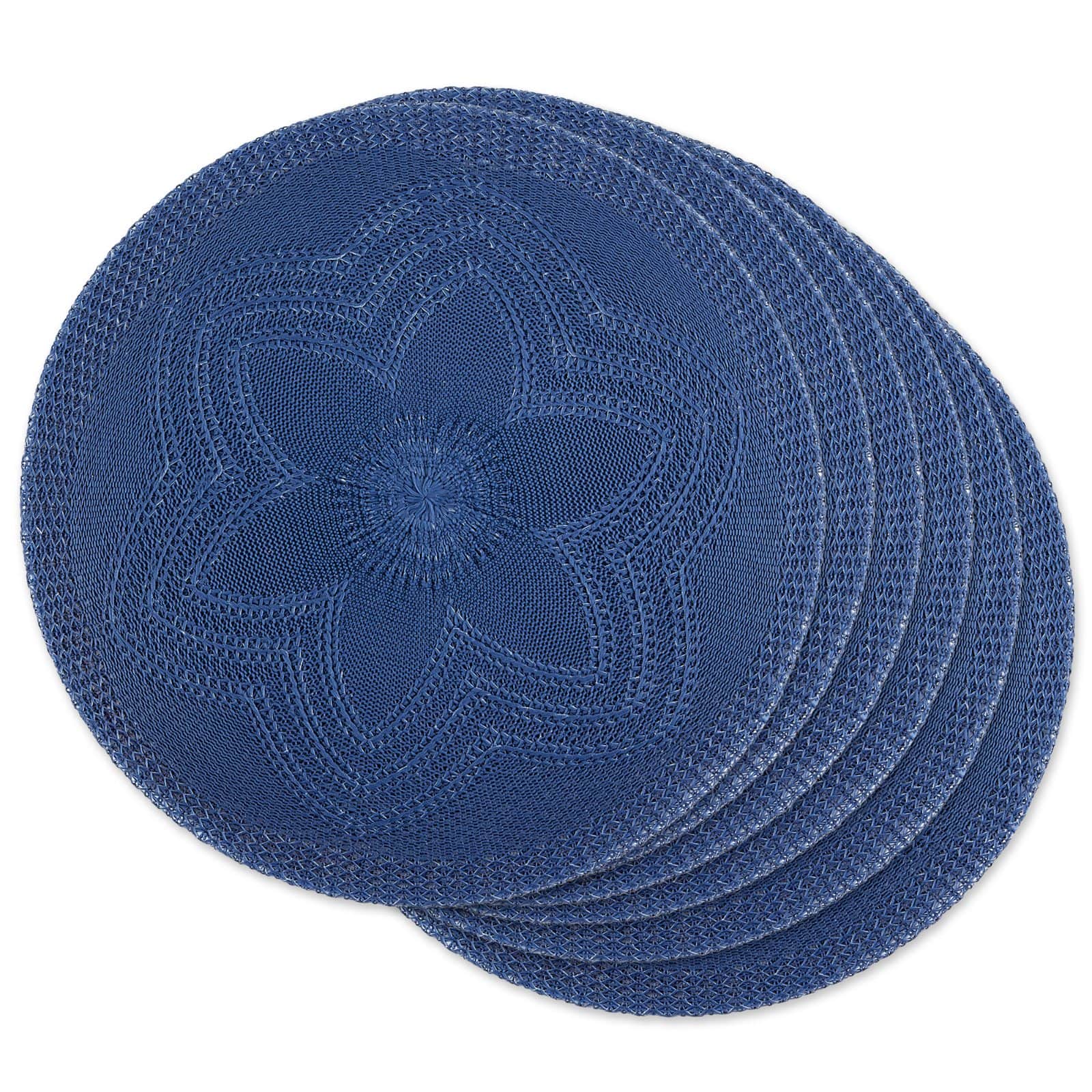 DII® Woven Round Placemats, 6ct.