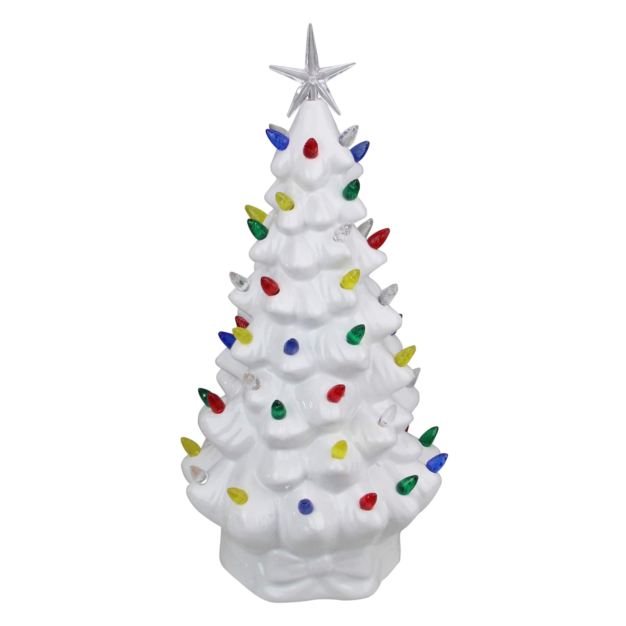 14.5" Led Lighted Retro Ceramic Christmas Tree | Michaels