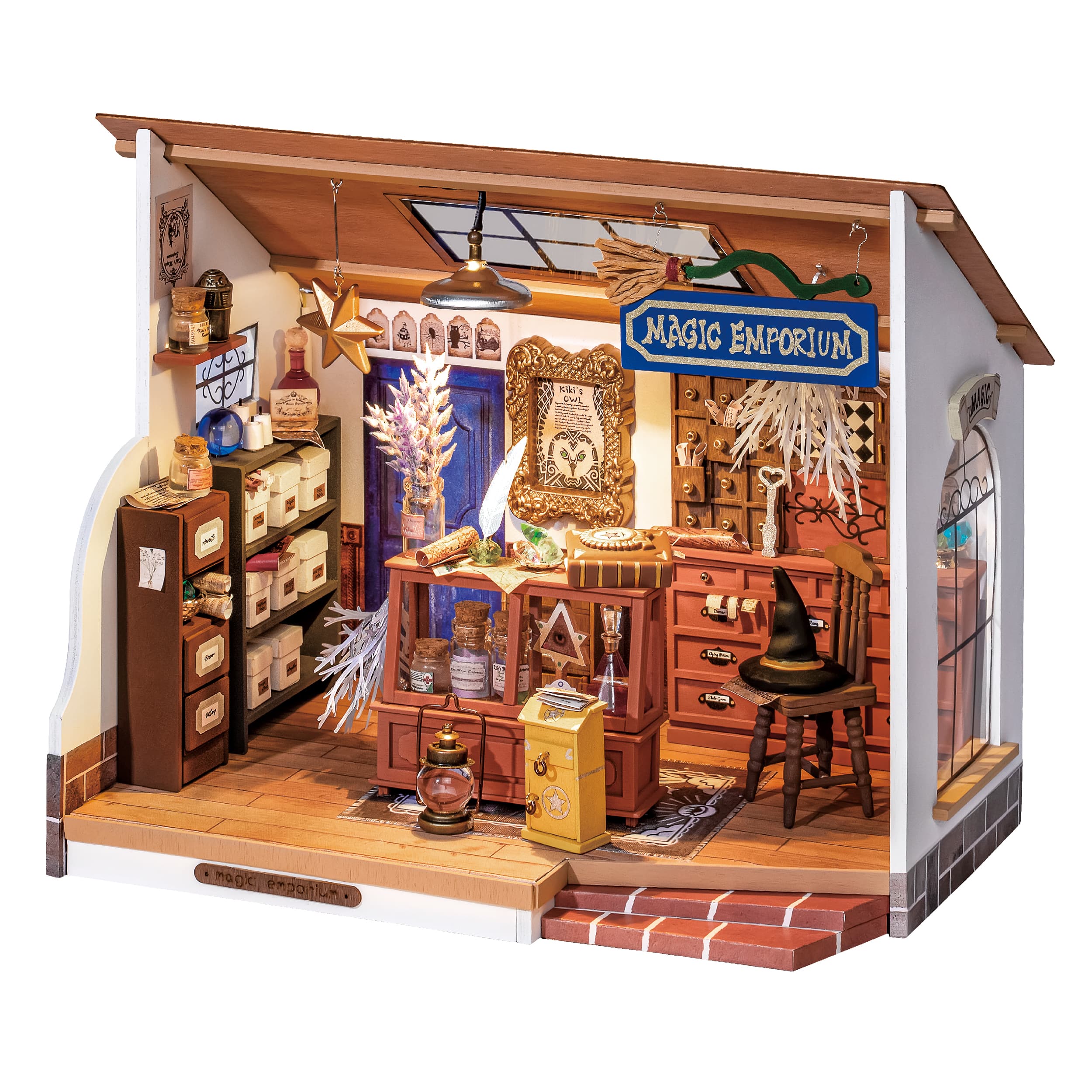 Rolife&#xAE; Kiki&#x27;s Magic Emporium DIY Miniature House Kit