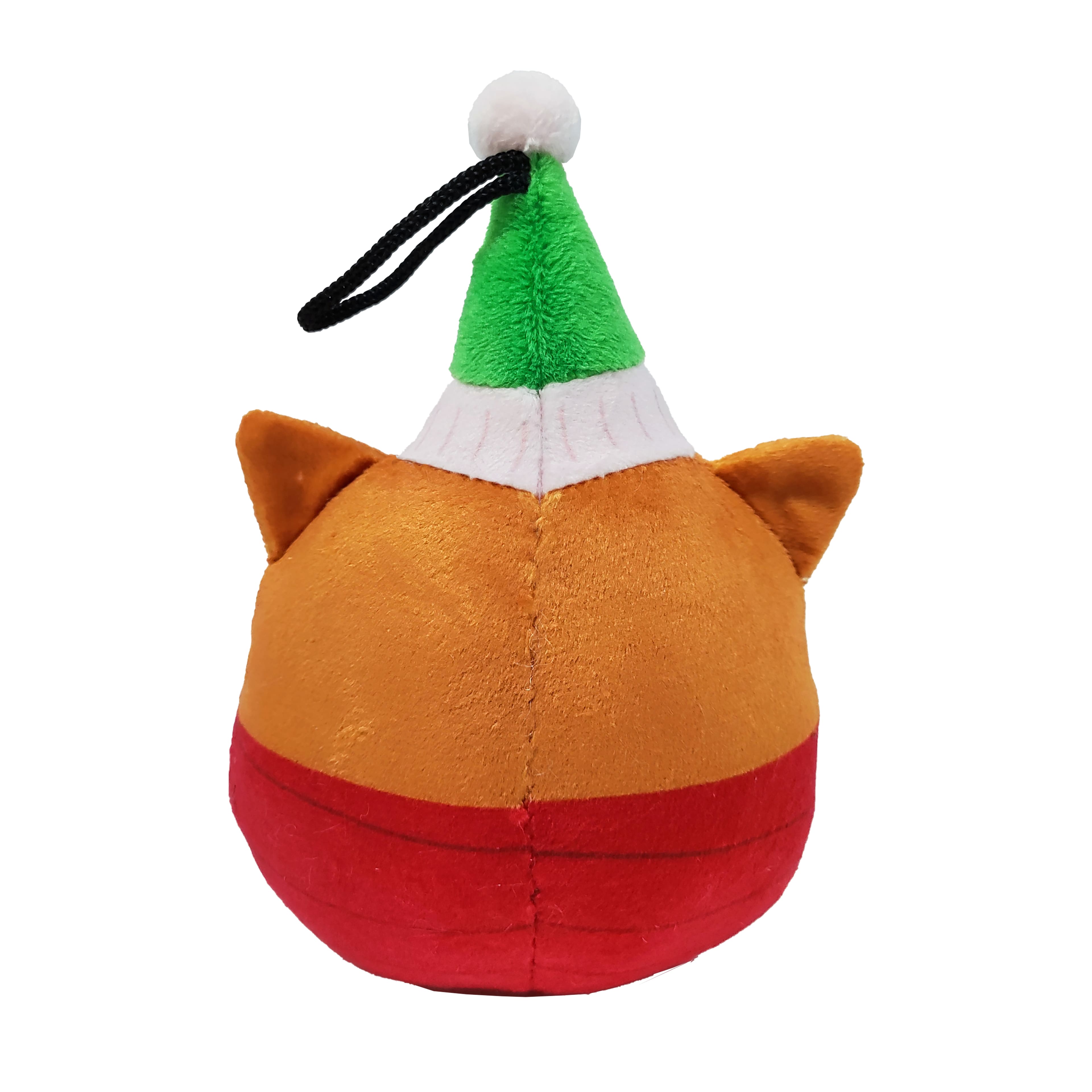 3.5" Festive Fox Ornament Plush by Creatology™