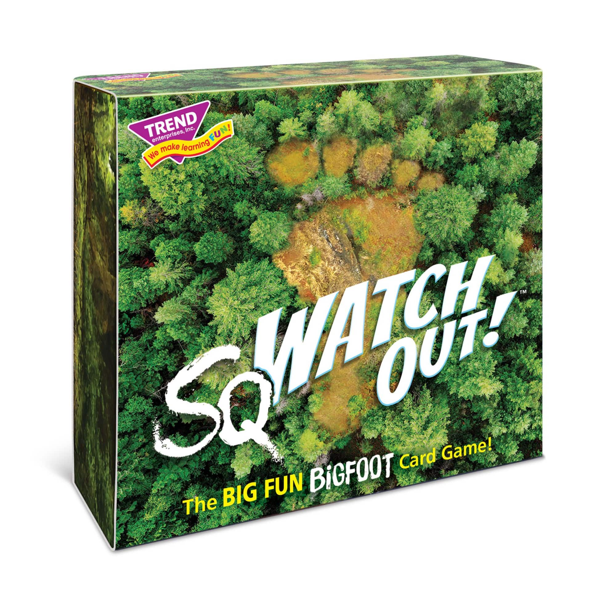 Trend Enterprises® sqWATCH OUT! The Fun Bigfoot Card Game