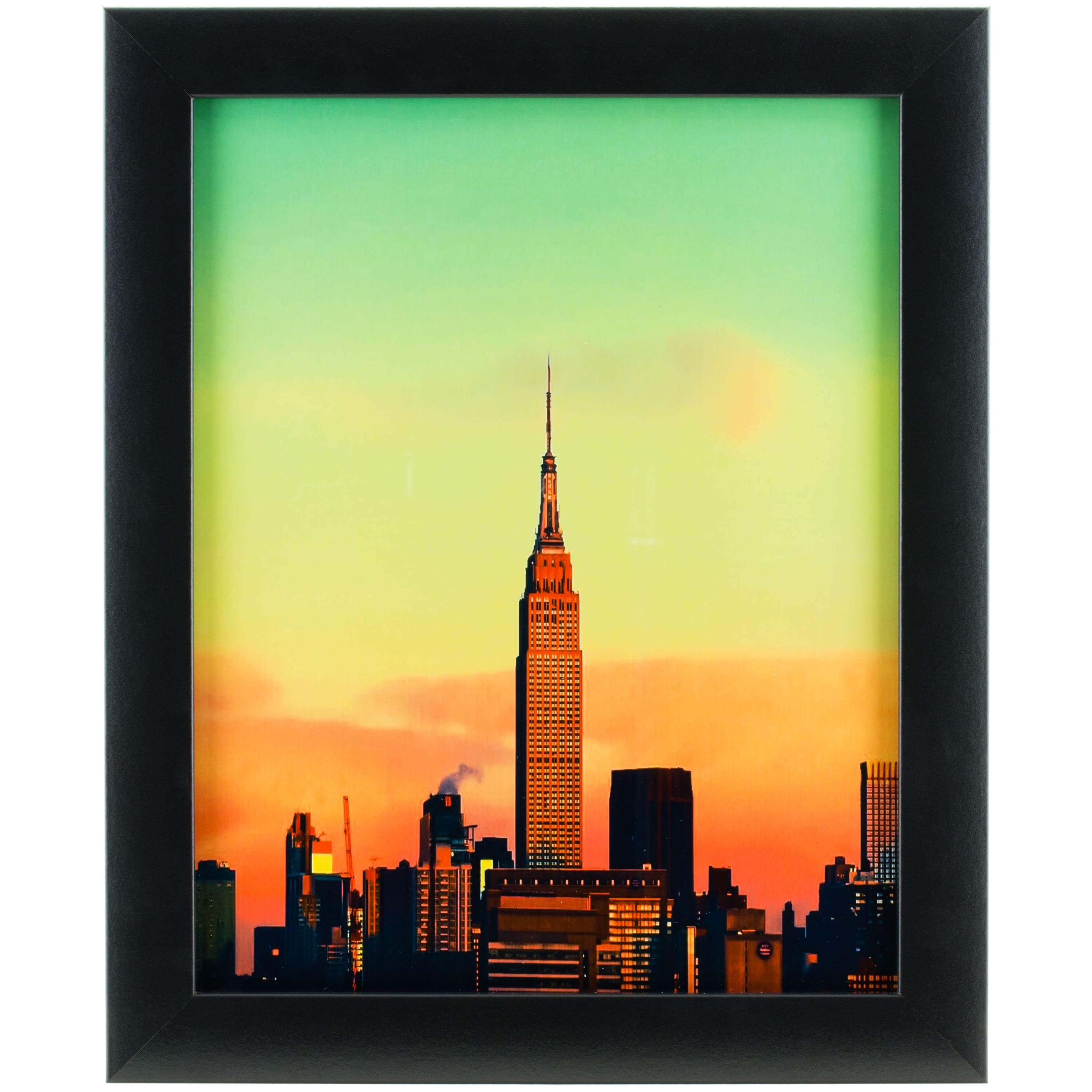 Craig Frames Contemporary Gallery Black Picture Frame
