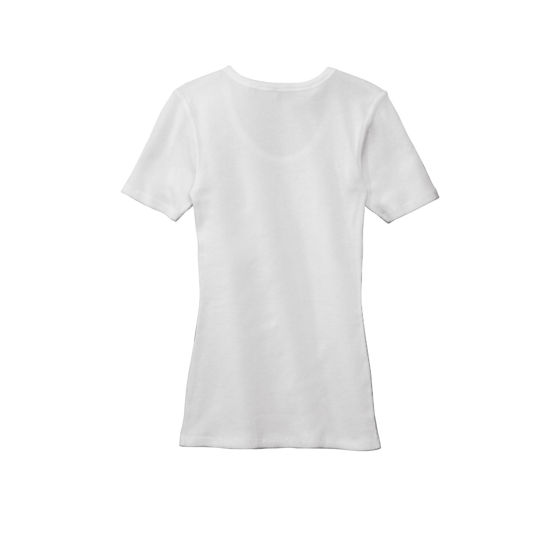 District® V.I.T.™ Women's Rib Scoop Neck T-Shirt