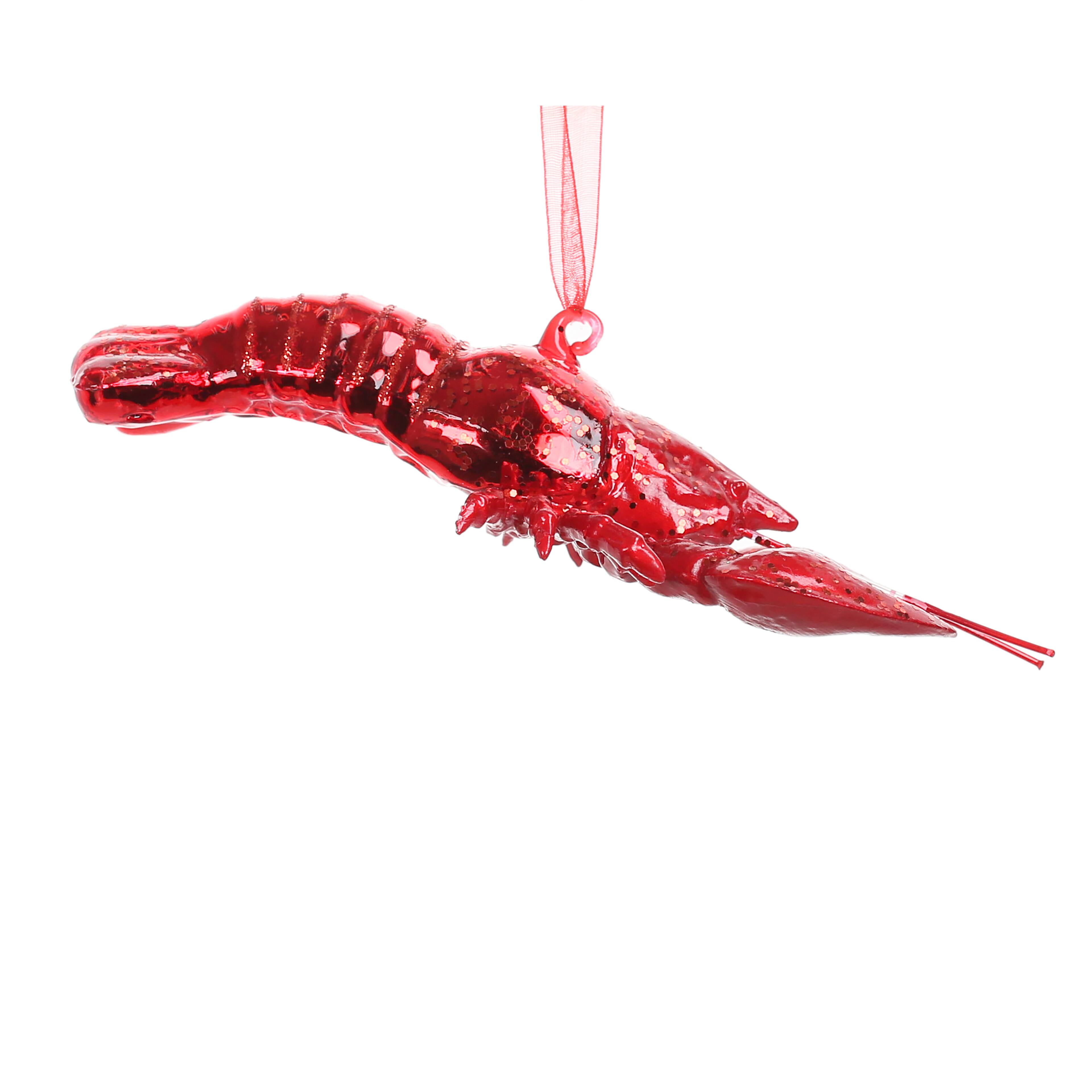 Ornement de homard en verre de 16 cm d&#x27;Ashland