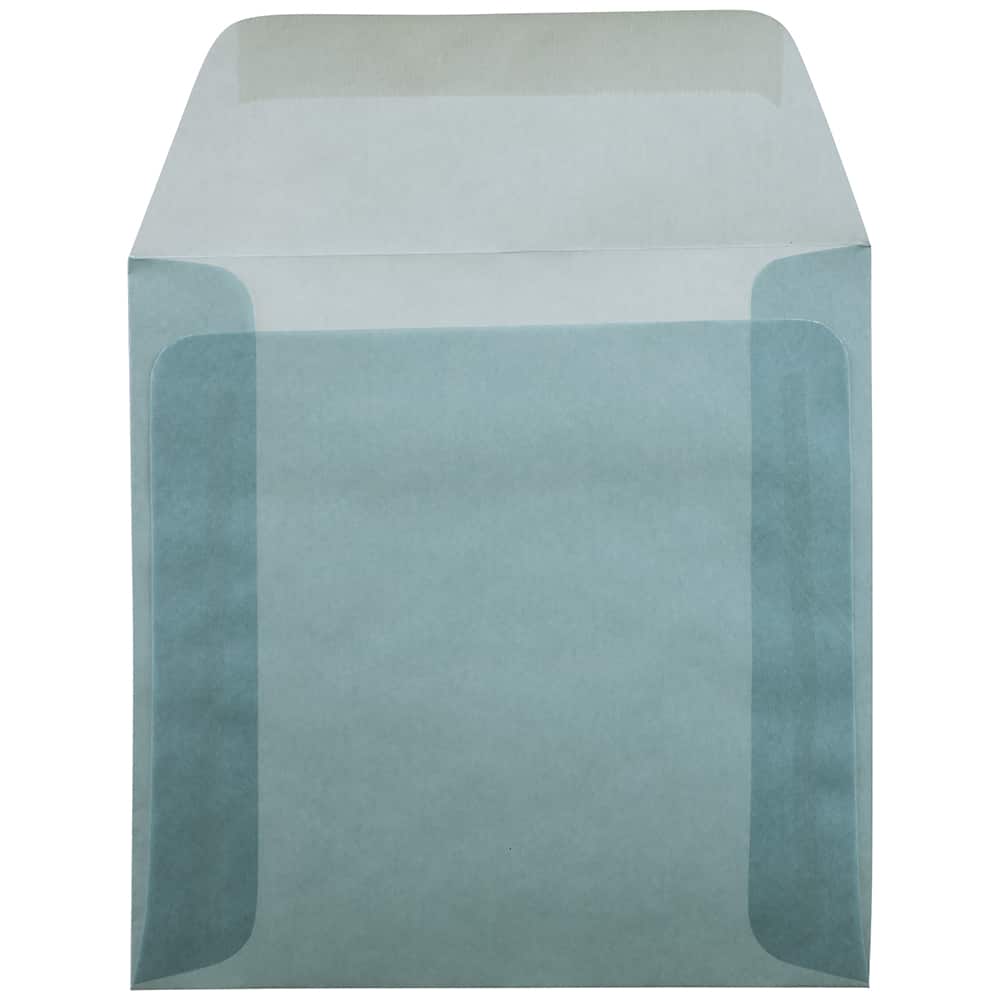 JAM Paper 6" x 6" Translucent Vellum Invitation Envelopes, 25ct.