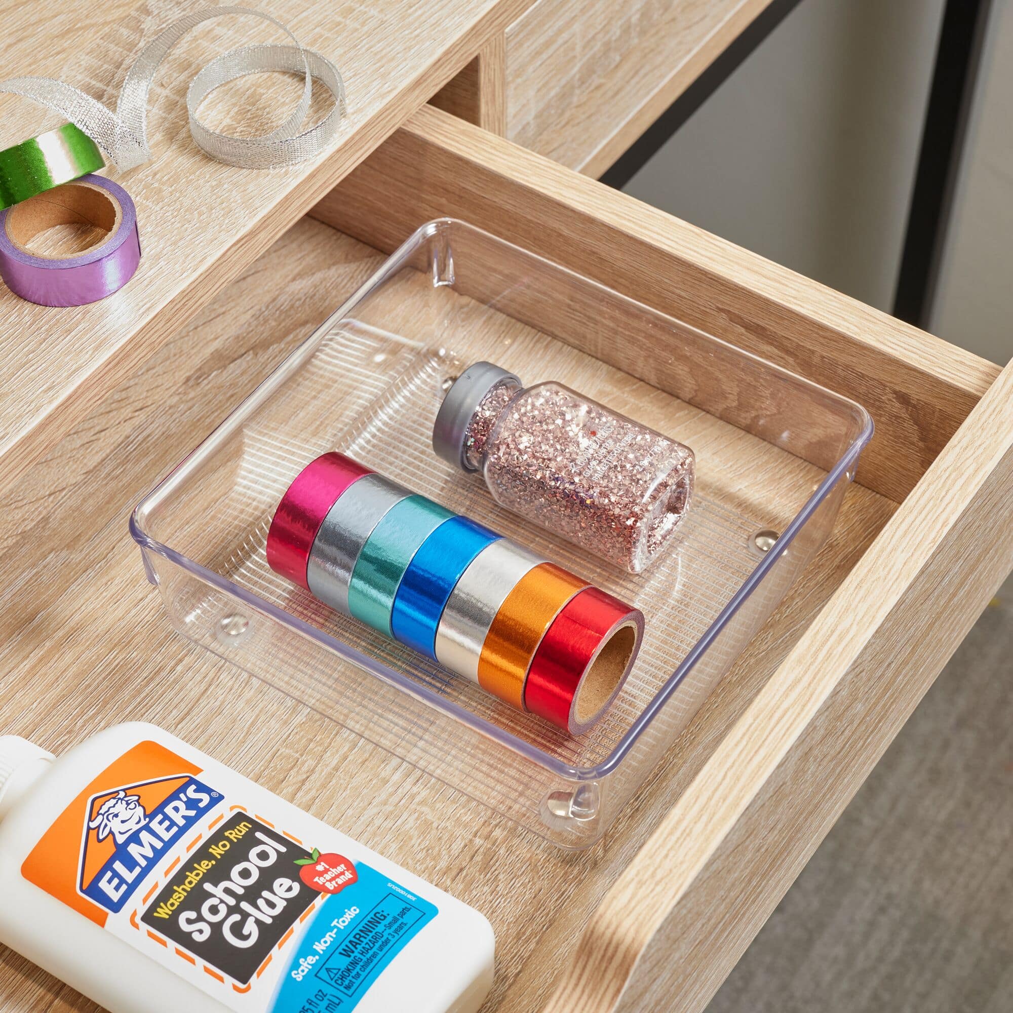 iDesign Plastic Drawer Organizer