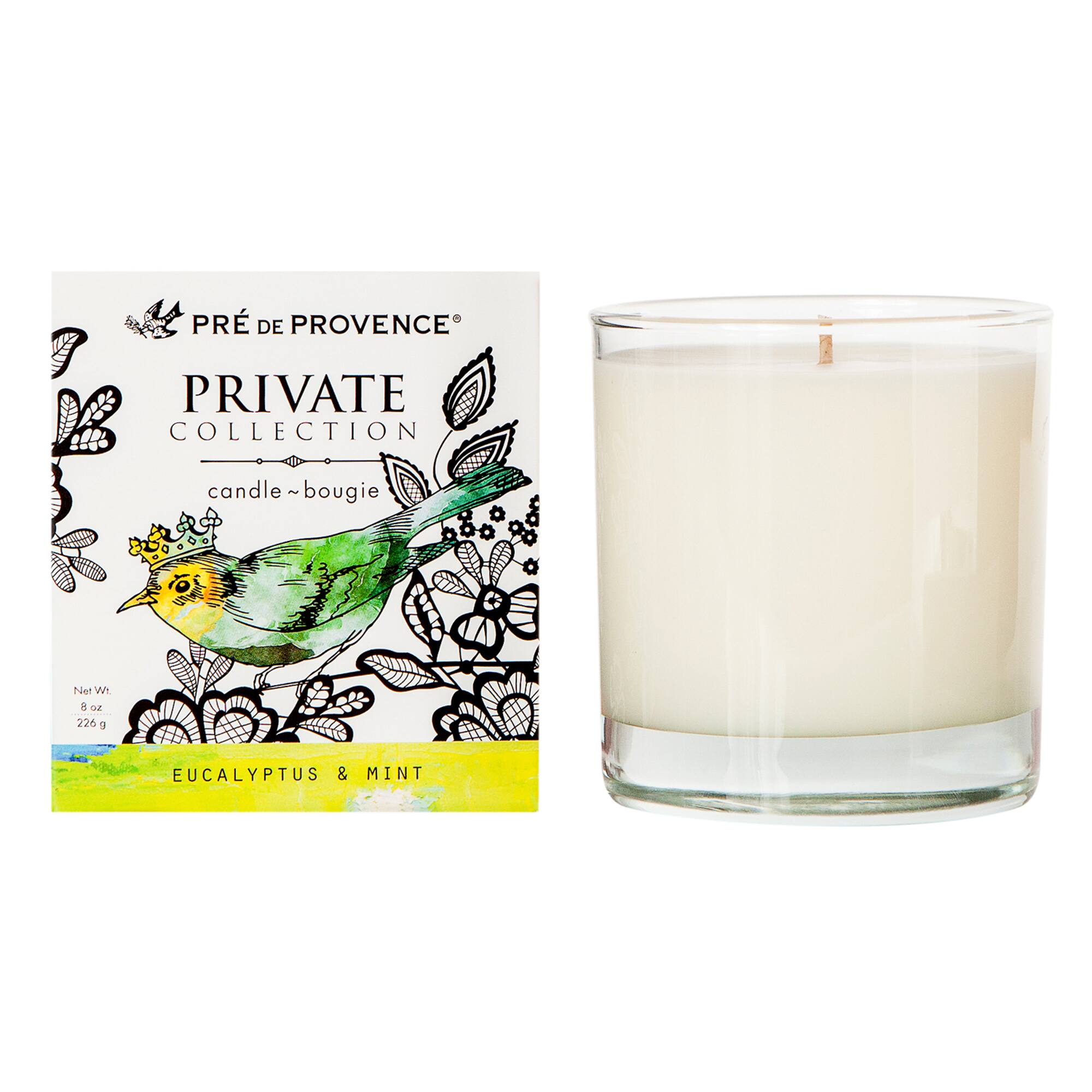 European Soaps Private Collection Jar Candle