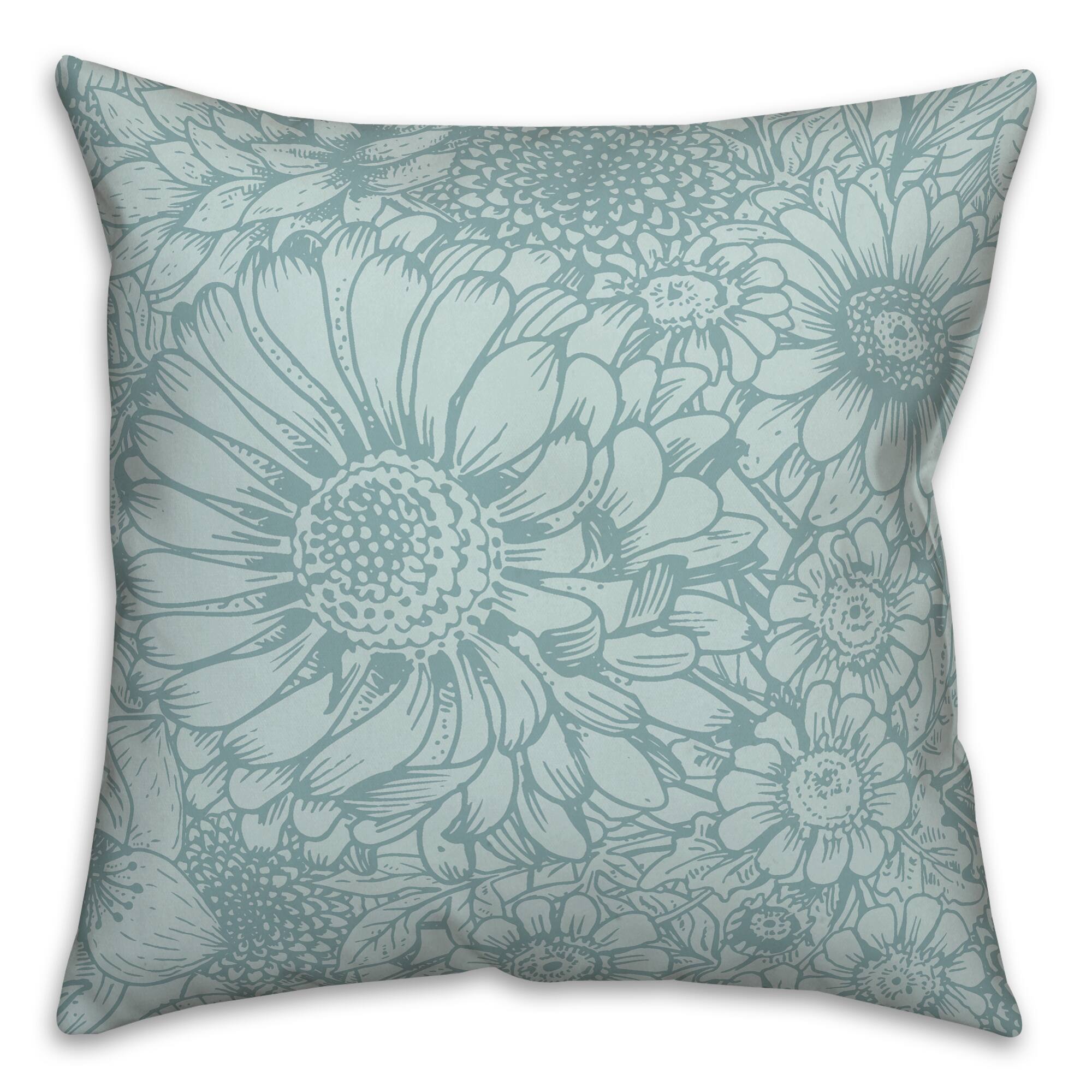 Hello Spring Throw Pillow