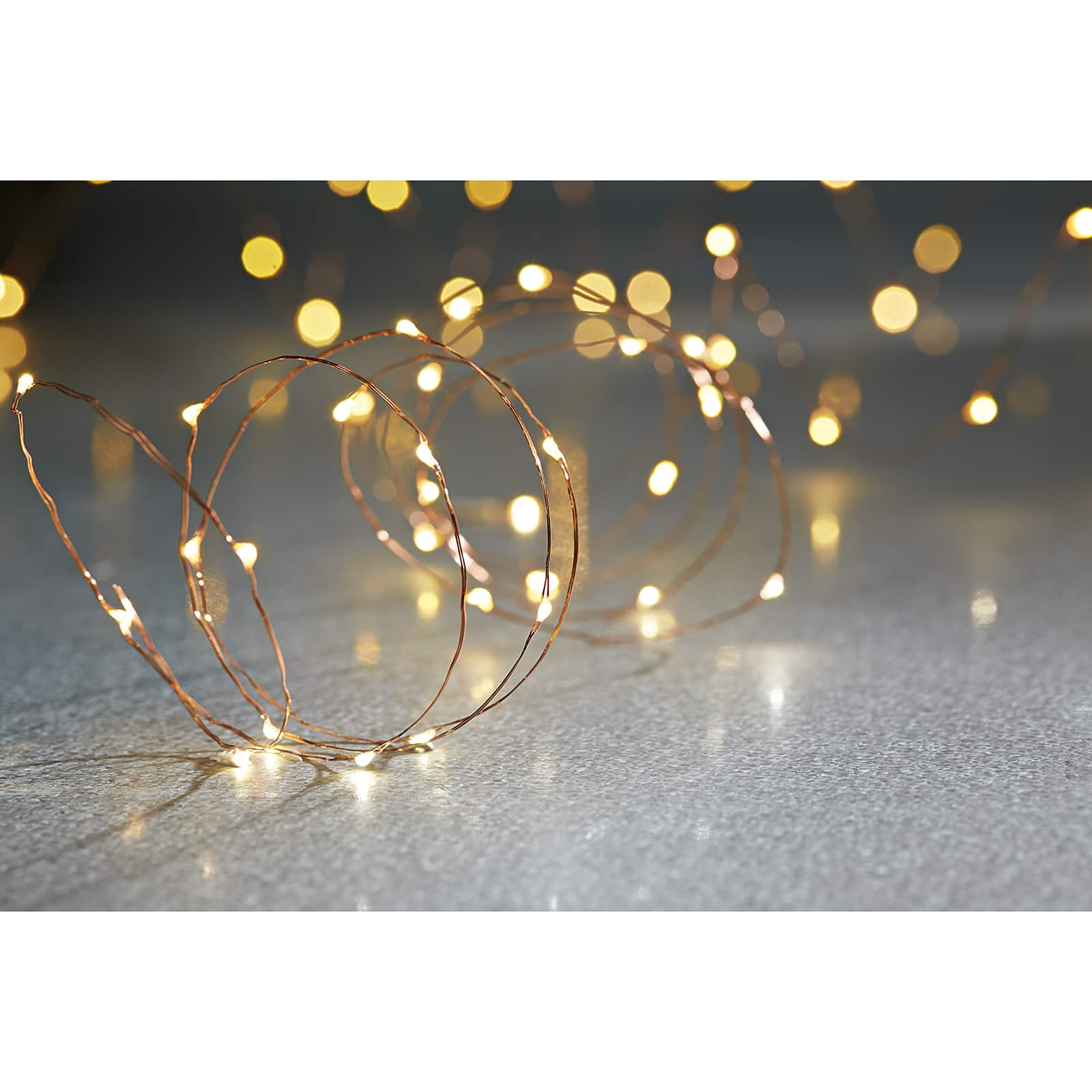 12 Pack: 40ct. Warm White Copper Wire LED String Lights by Ashland&#xAE;